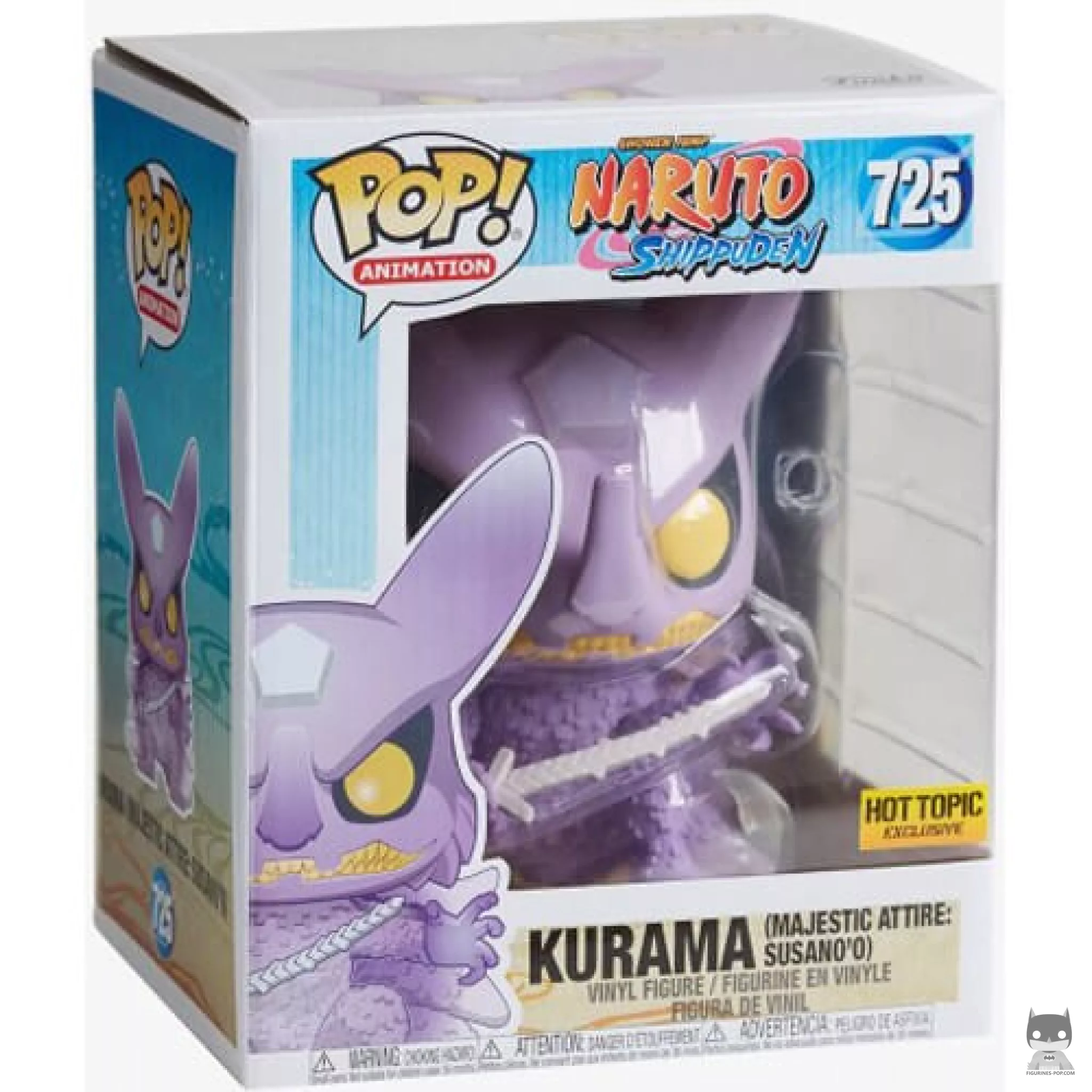 Figurine Funko POP Kurama (Majestic Attire : Susano'O) (Supesized) avec boîte