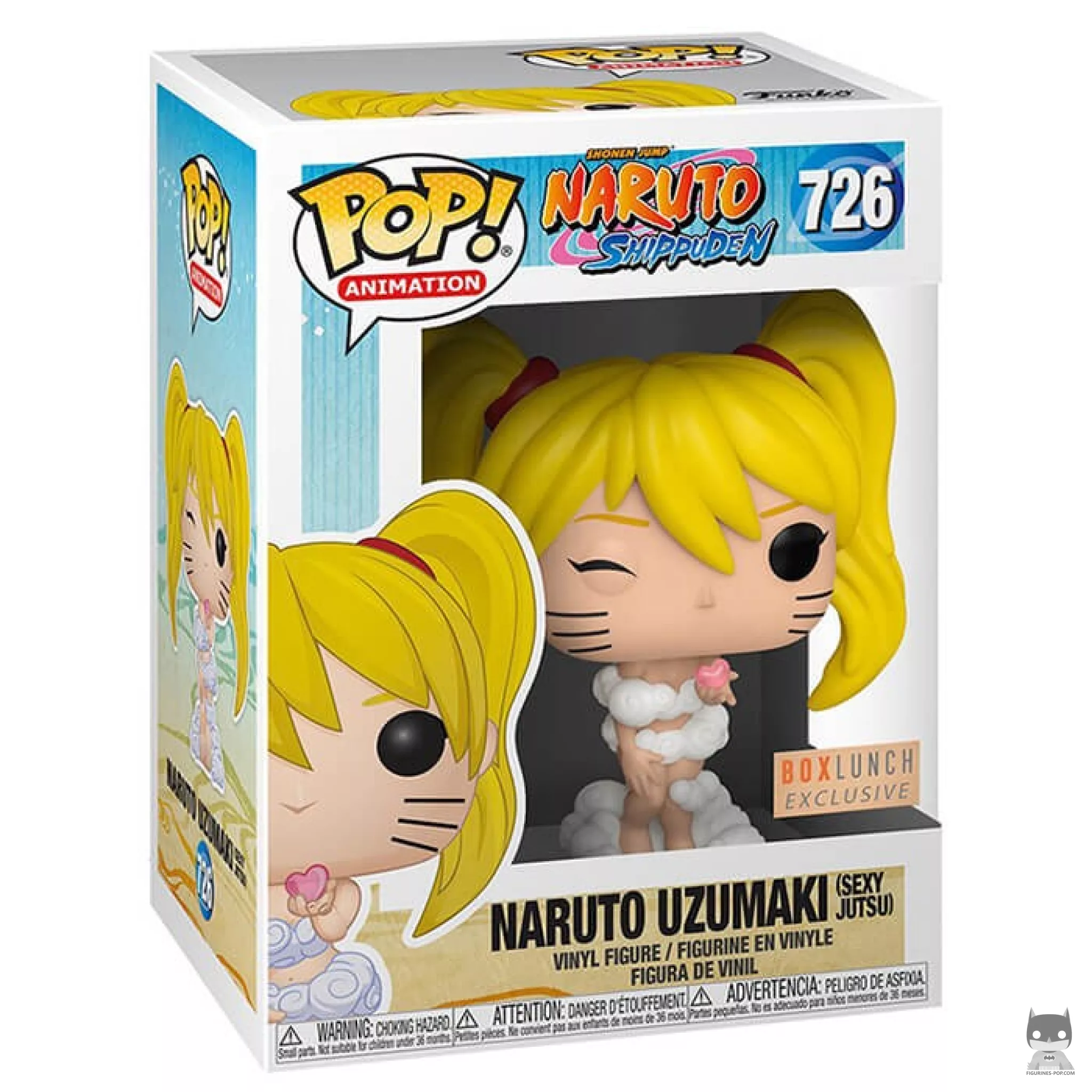 Figurine Funko POP Naruto Uzumaki (Sexy Jutsu) avec boîte