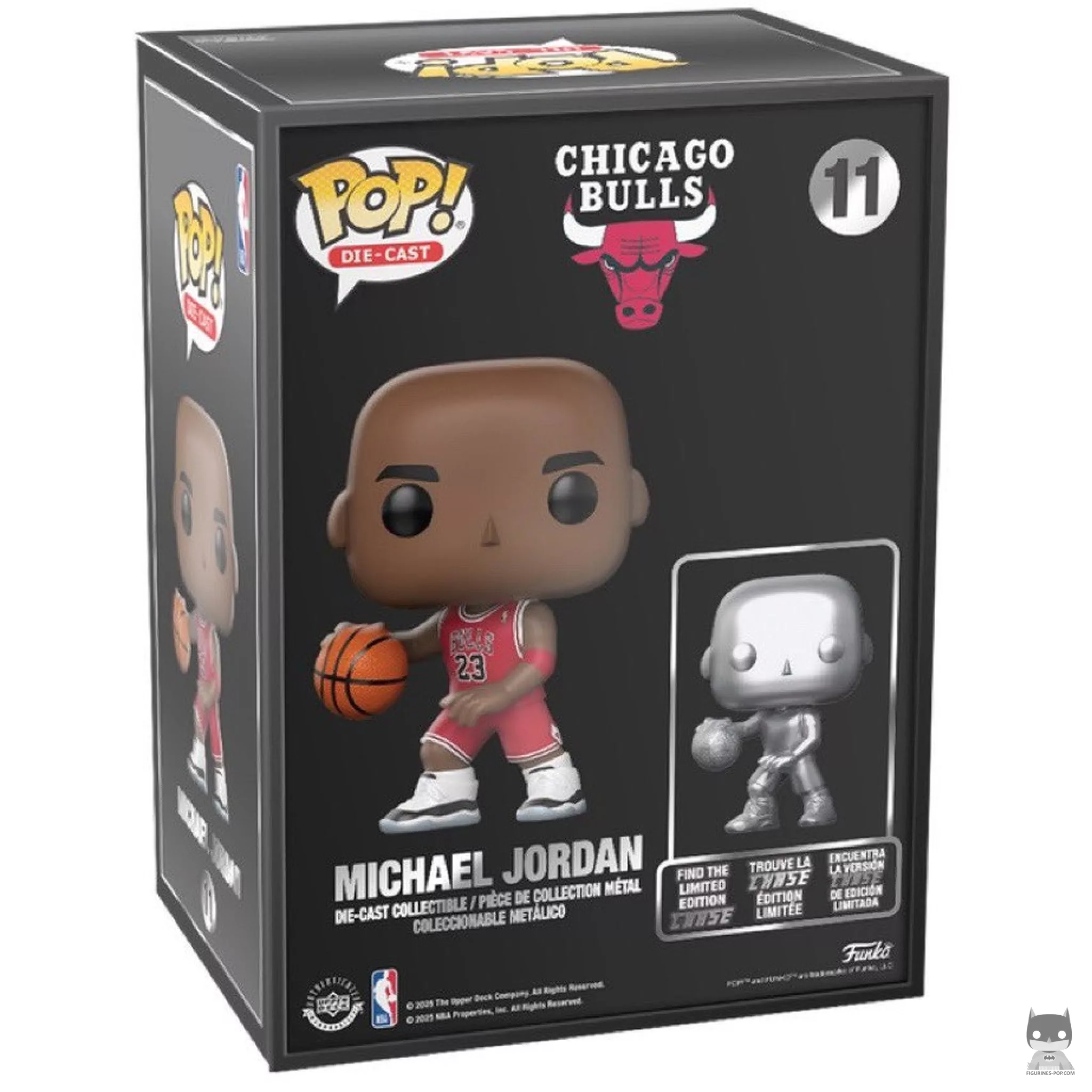 Figurine Funko POP Michael Jordan (Chase) avec boîte