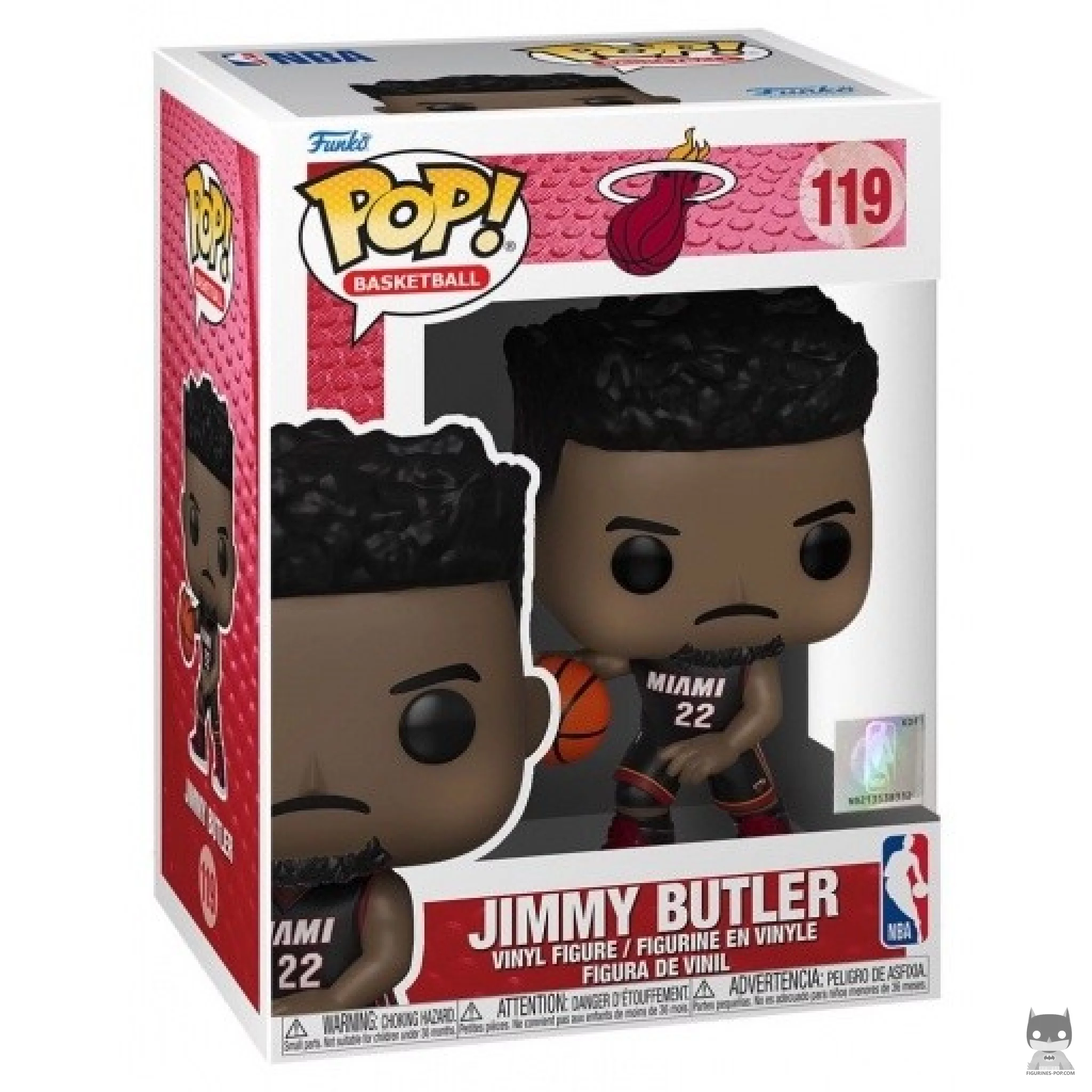 Figurine Funko POP Jimmy Butler (Heat) avec boîte