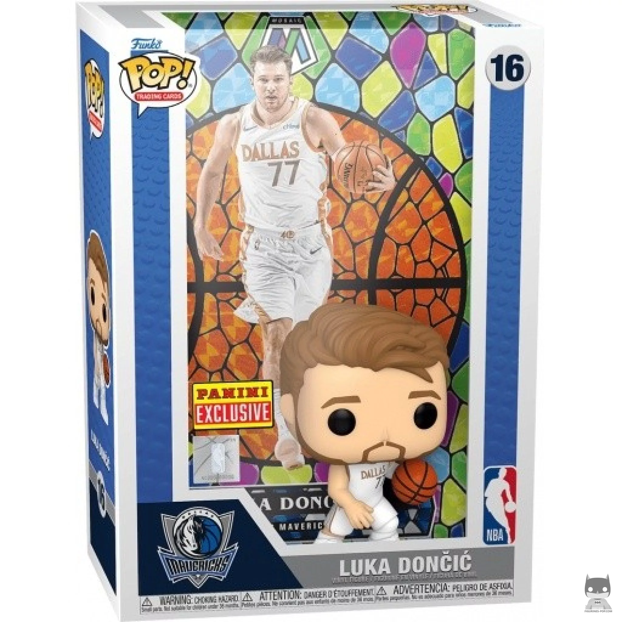 Figurine Funko POP Luka Doncic (Mosaïque) avec boîte
