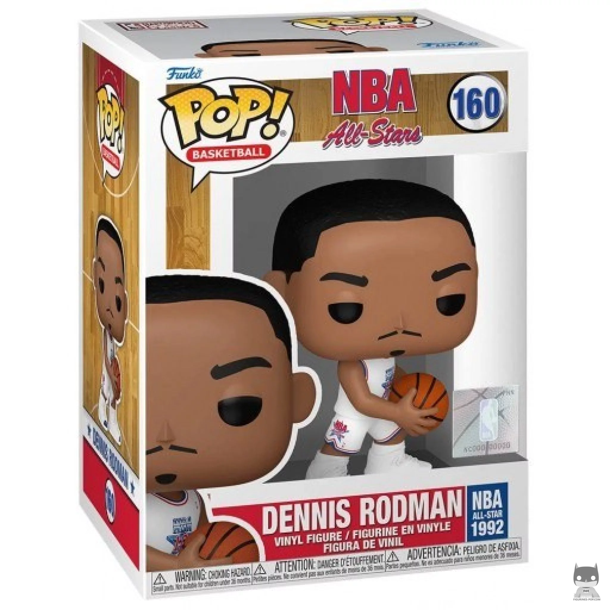 Figurine Funko POP Dennis Rodman avec boîte