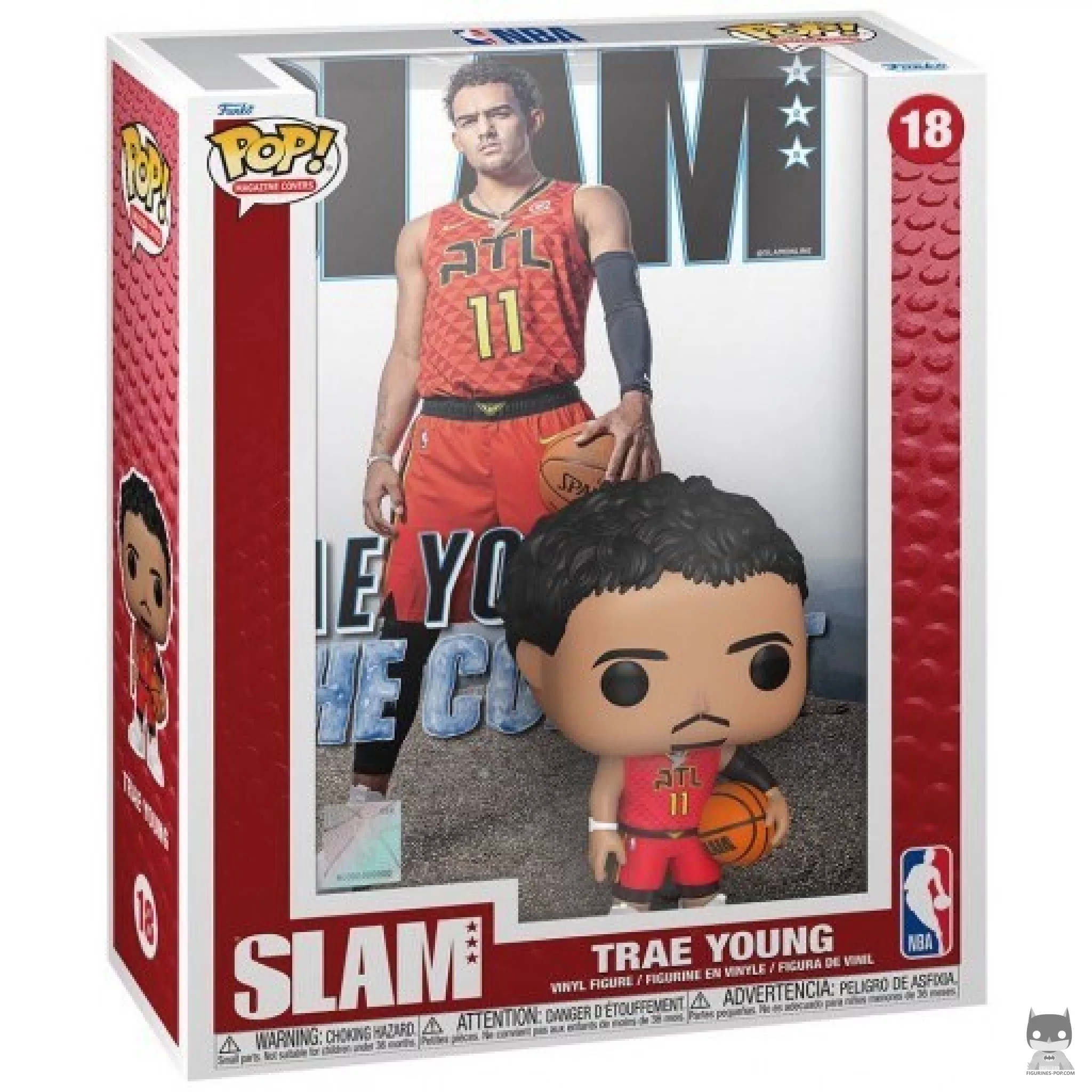 Figurine Funko POP SLAM : Trae Young avec boîte