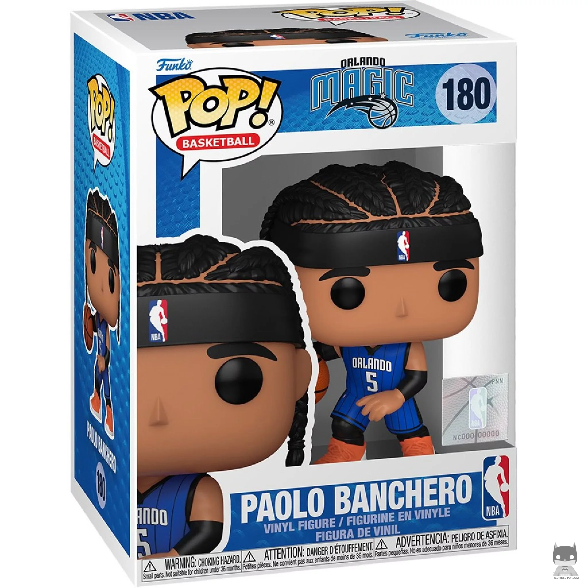 Figurine Funko POP Paolo Banchero avec boîte