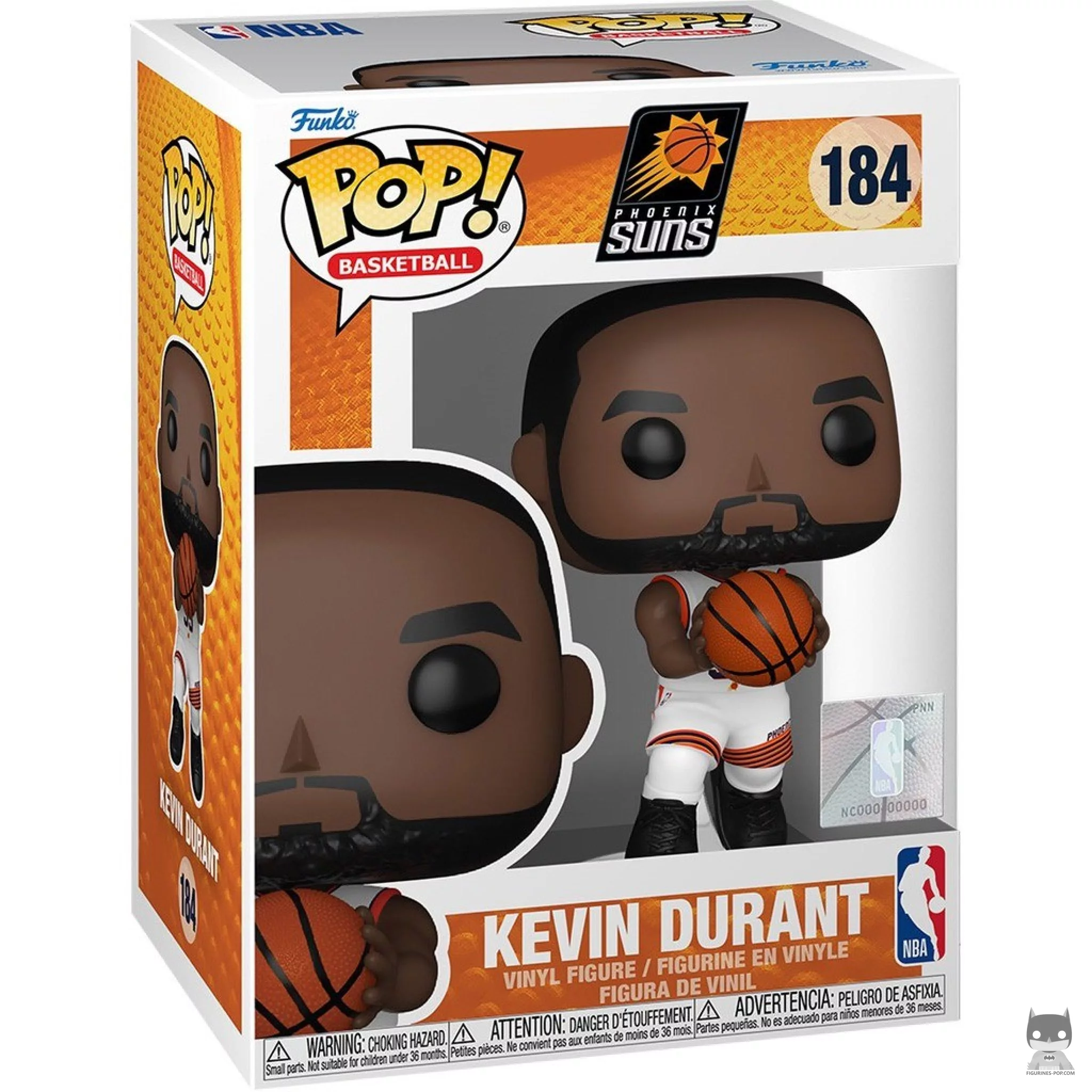 Figurine Funko POP Kevin Durant avec boîte