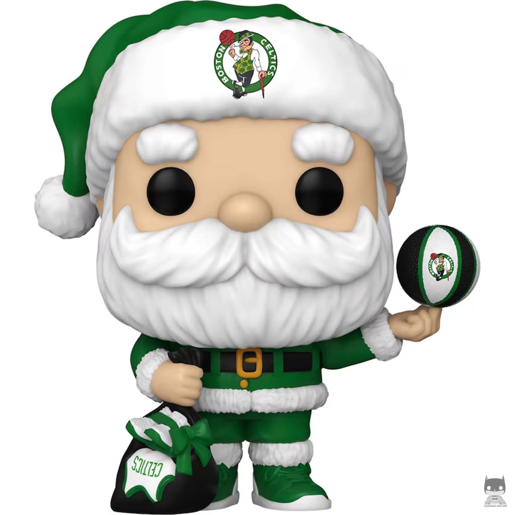 Figurine Funko POP Père Noël Boston Celtics (NBA)