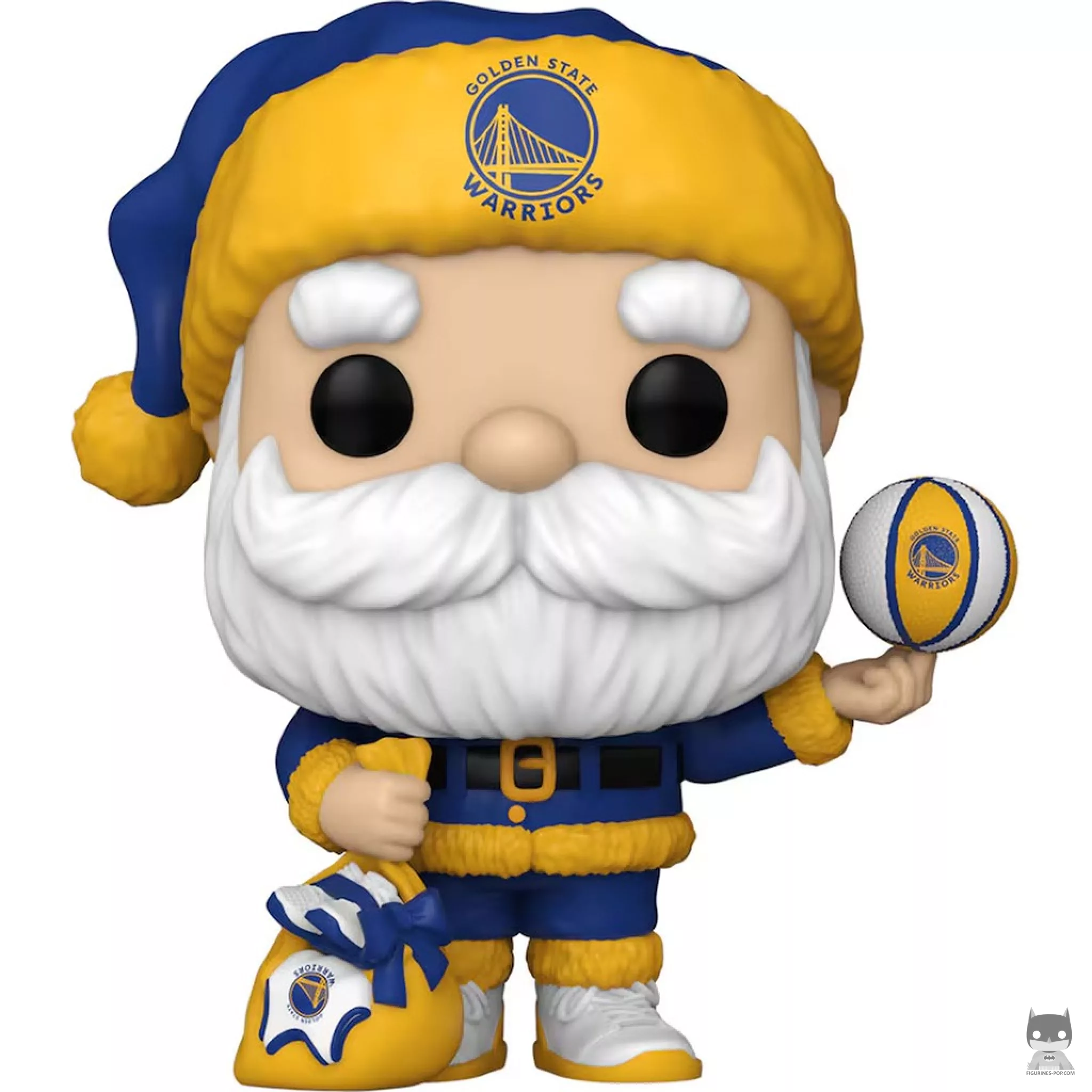 Figurine Funko POP Père Noël Golden State Warriors (NBA)