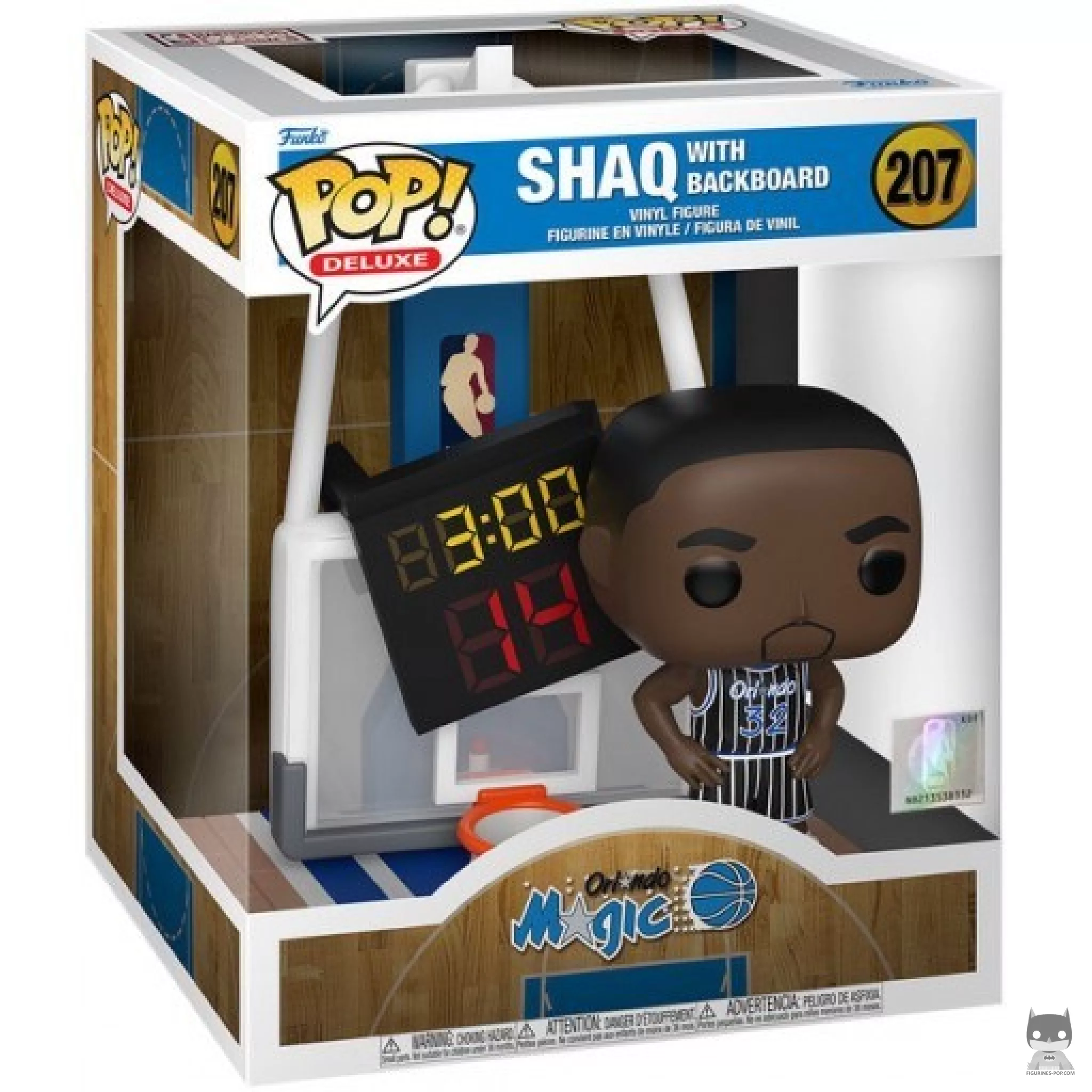 Figurine Funko POP Shaq avec Tableau avec boîte