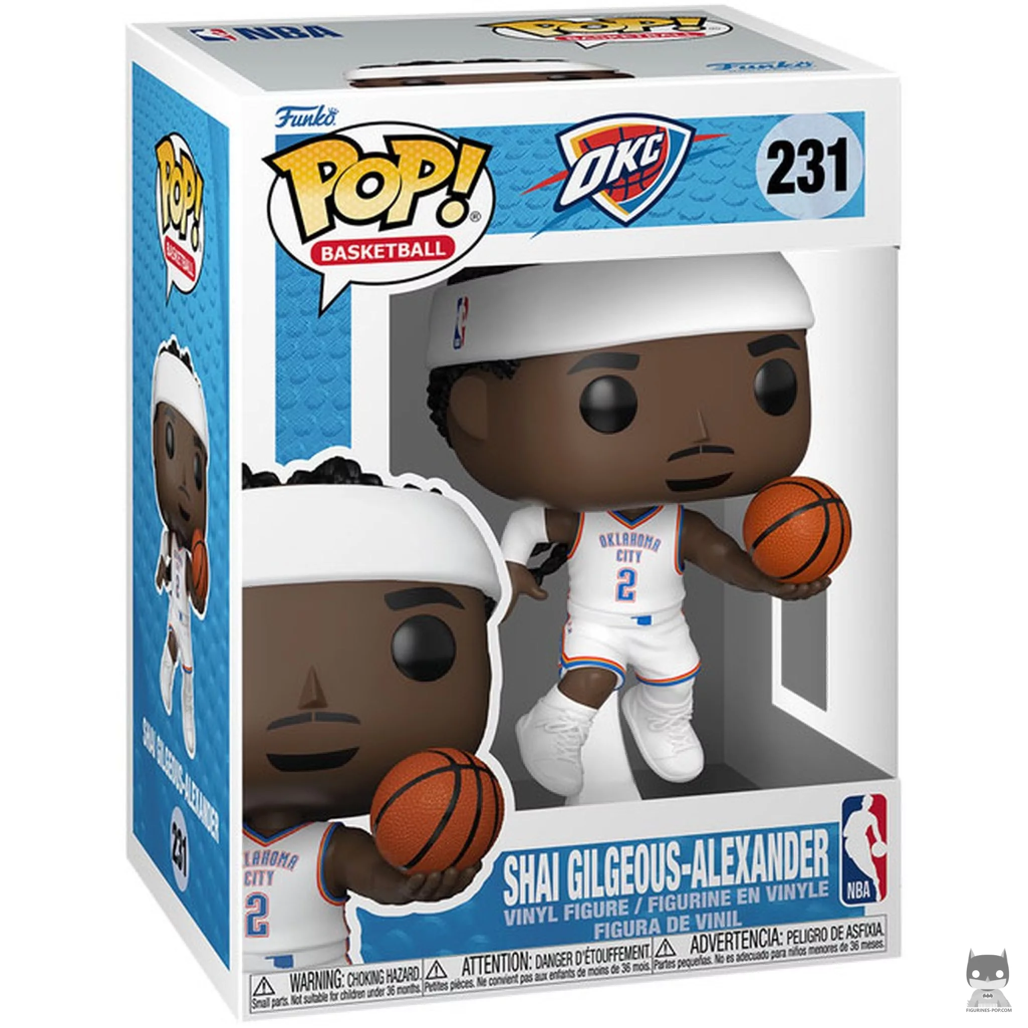 Figurine Funko POP Shai Gilgeous-Alexander avec boîte
