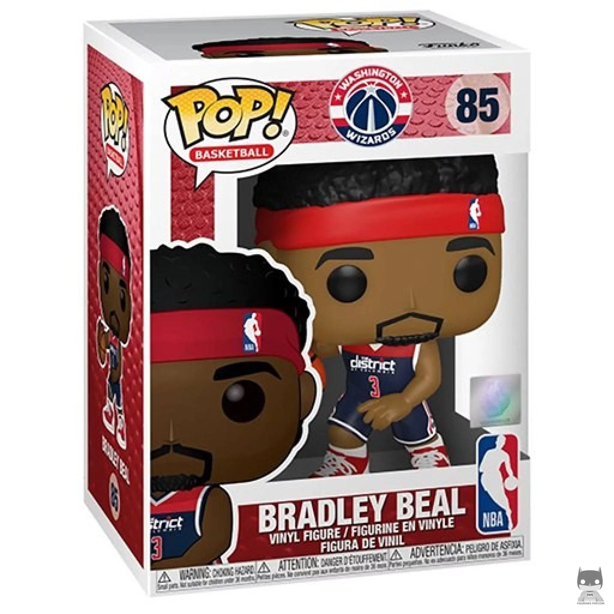 Figurine Funko POP Bradley Beal avec boîte