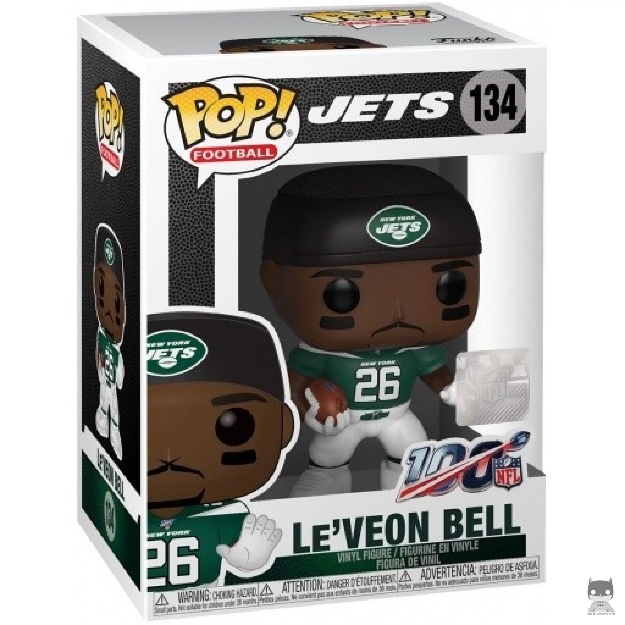 Figurine Funko POP Le'Veon Bell avec boîte