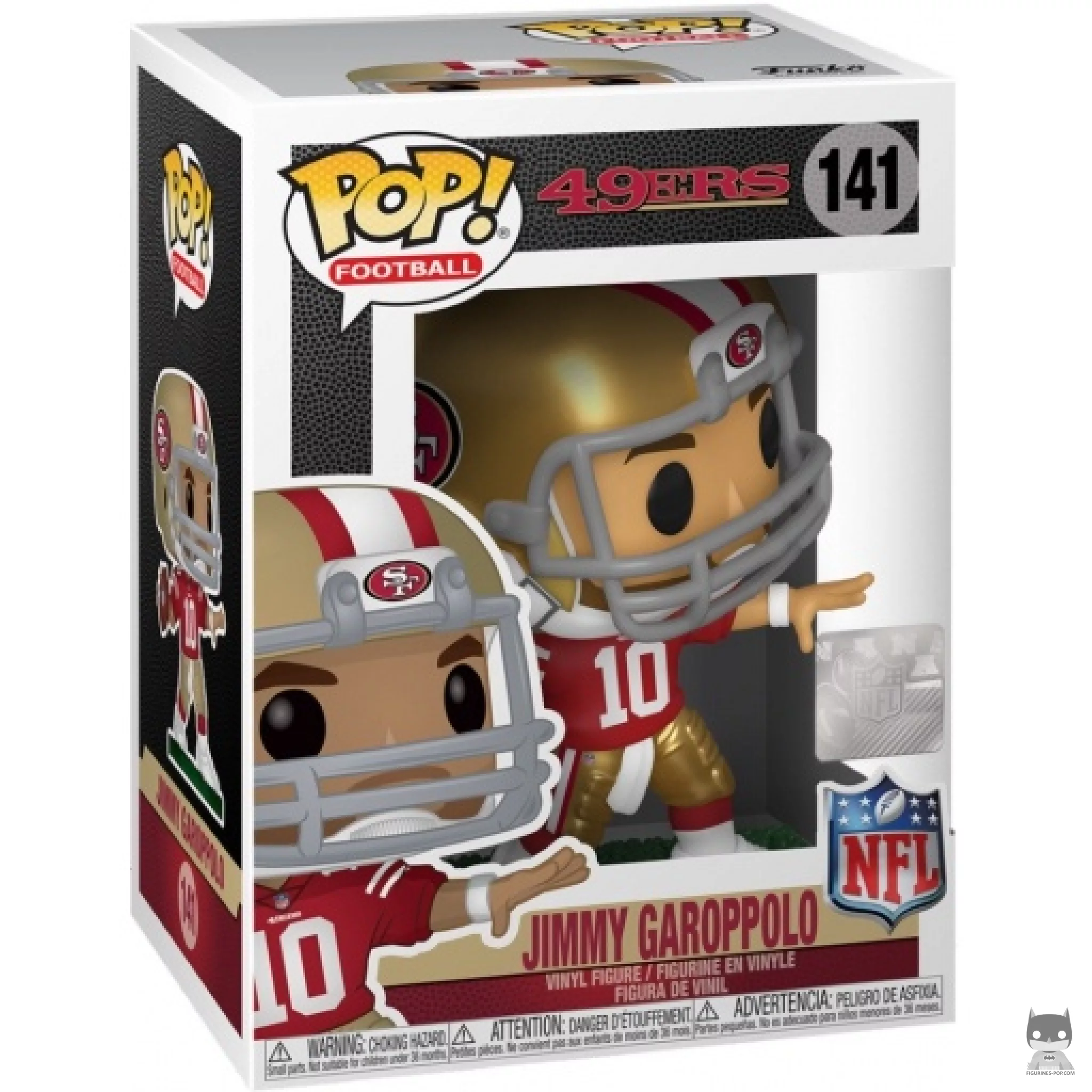 Figurine Funko POP Jimmy Garoppolo avec boîte