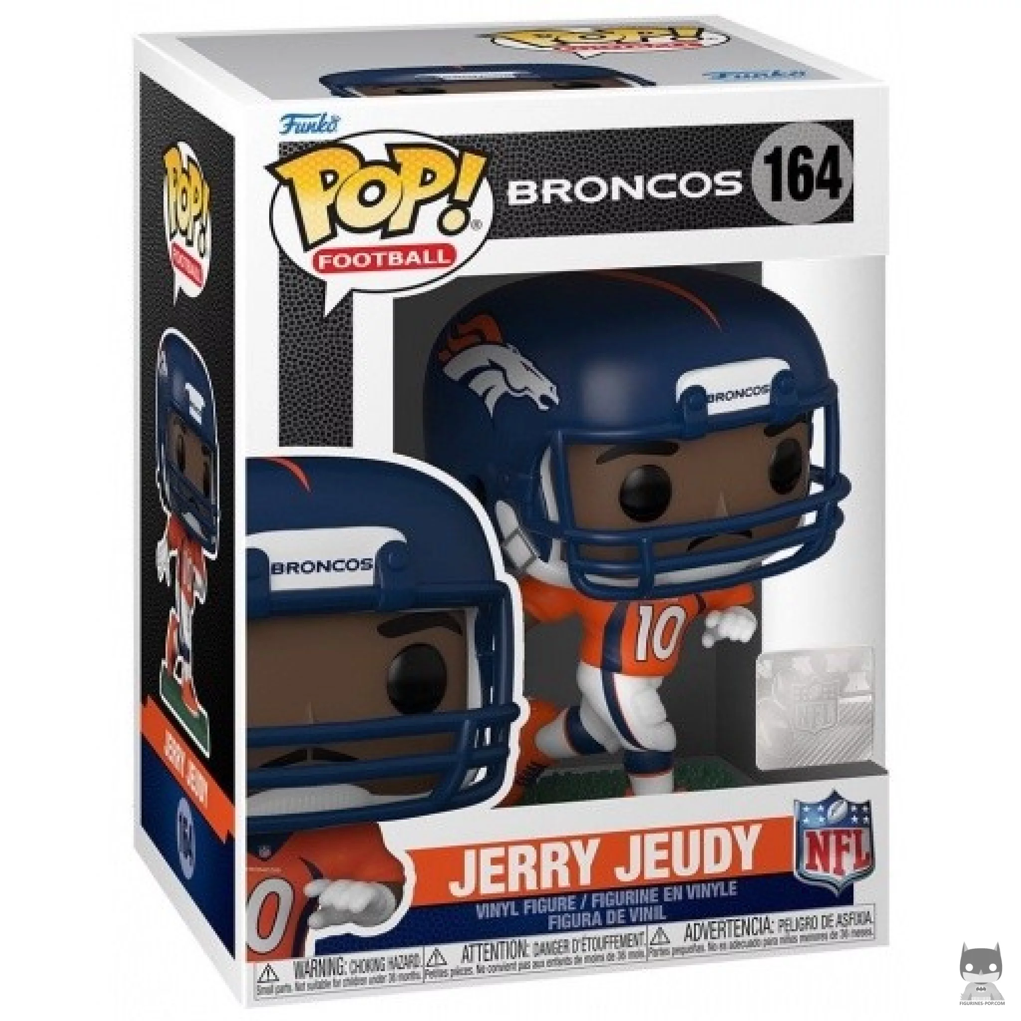 Figurine Funko POP Jerry Jeudy avec boîte