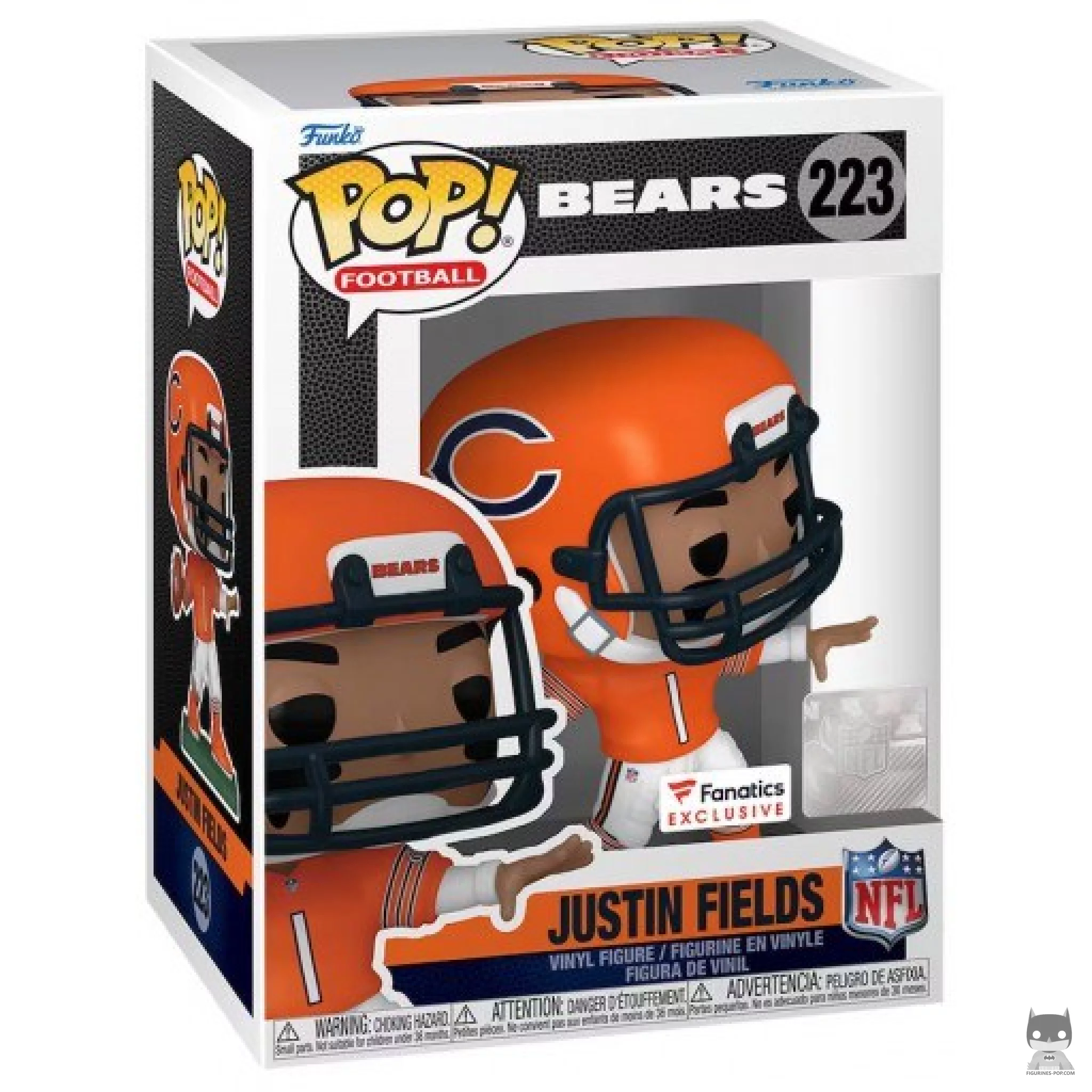 Figurine Funko POP Justin Fields avec boîte