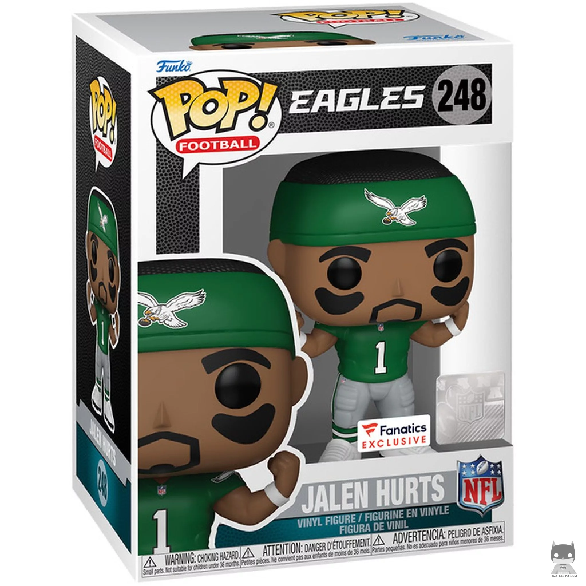 Figurine Funko POP Jalen Hurts avec boîte