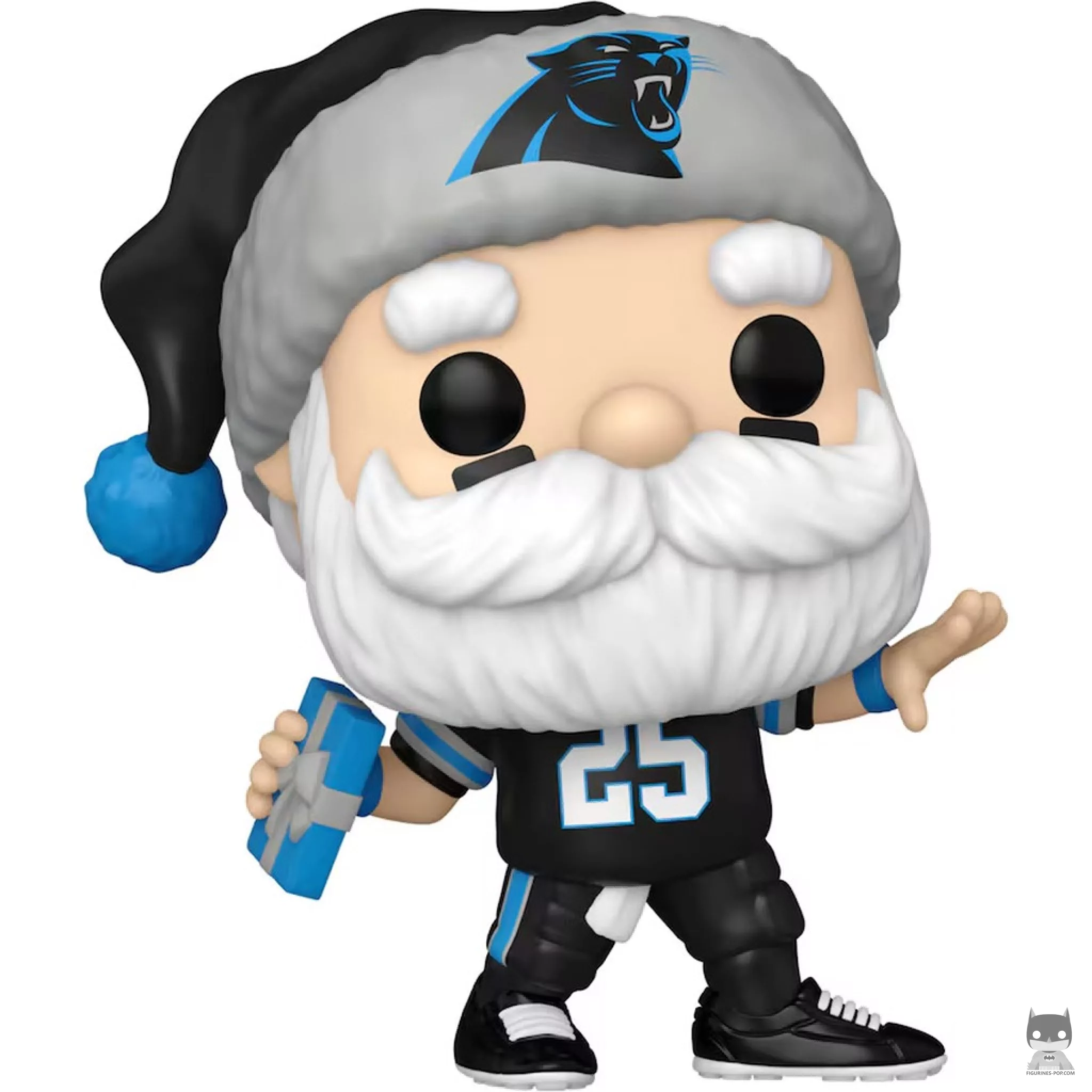 Figurine Funko POP Père Noël Carolina Panthers (NFL)