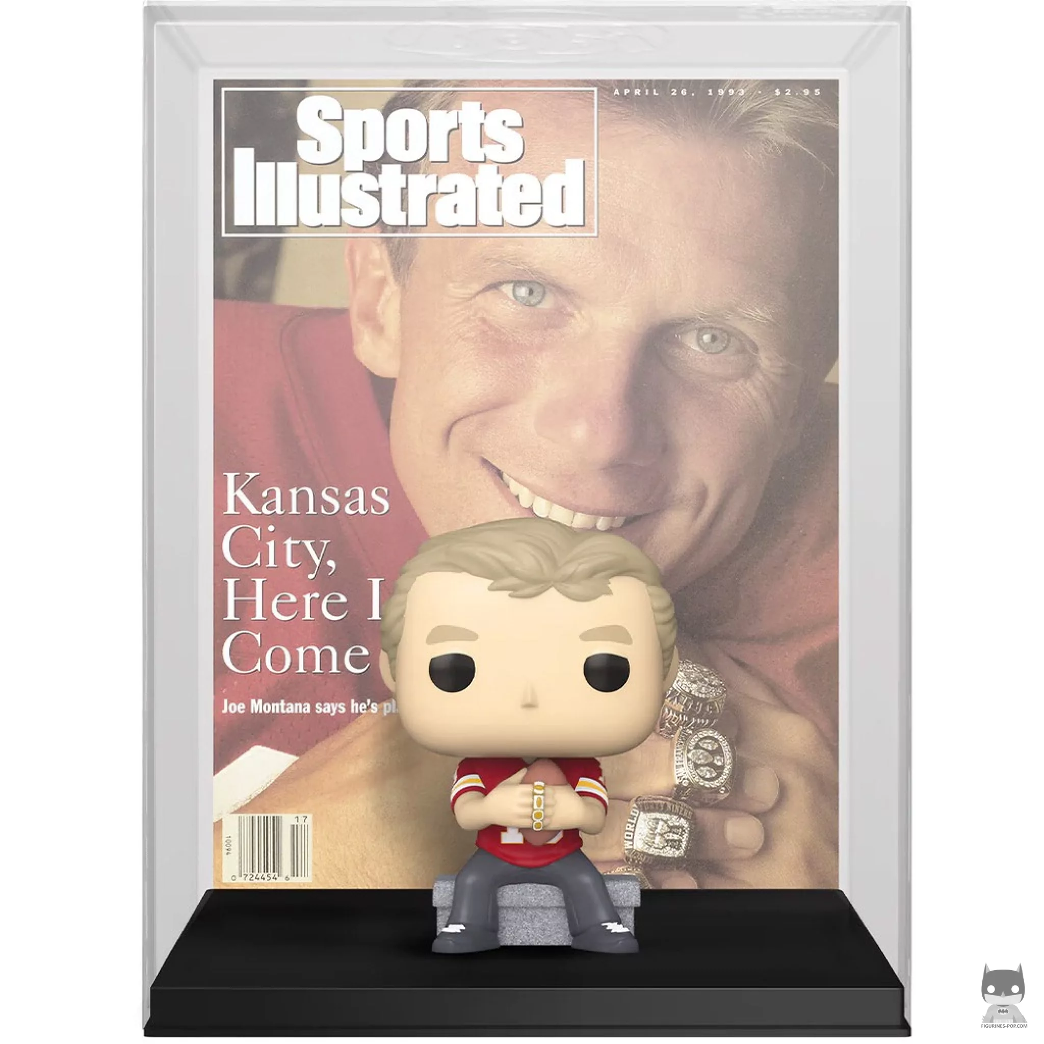 Figurine Funko POP Sports Illustrated Cover : Joe Montana (NFL)