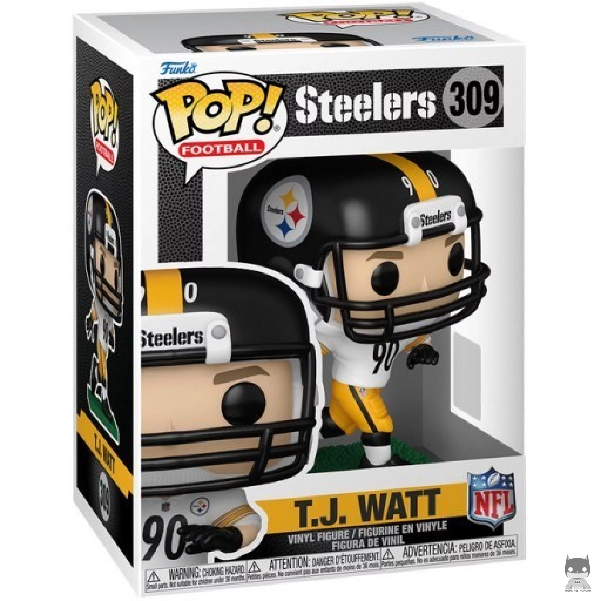 Figurine Funko POP T.J. Watt avec boîte