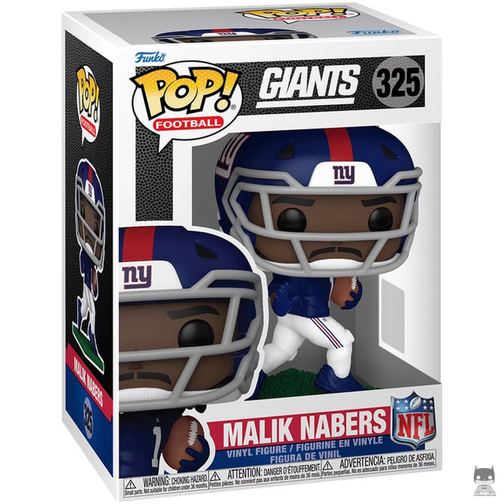 Figurine Funko POP Malik Nabers avec boîte