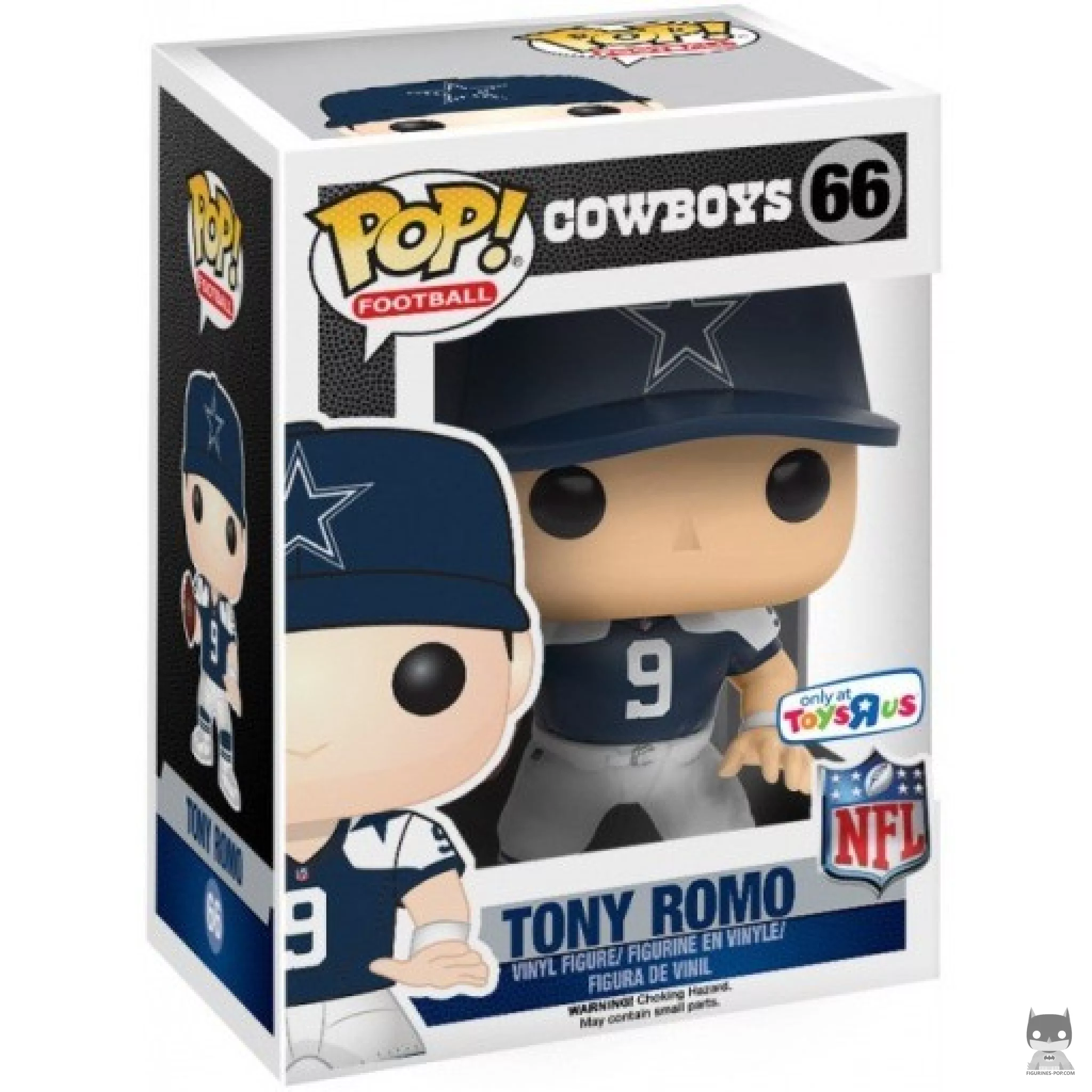 Figurine Funko POP Tony Romo (Maillot Throwback) avec boîte