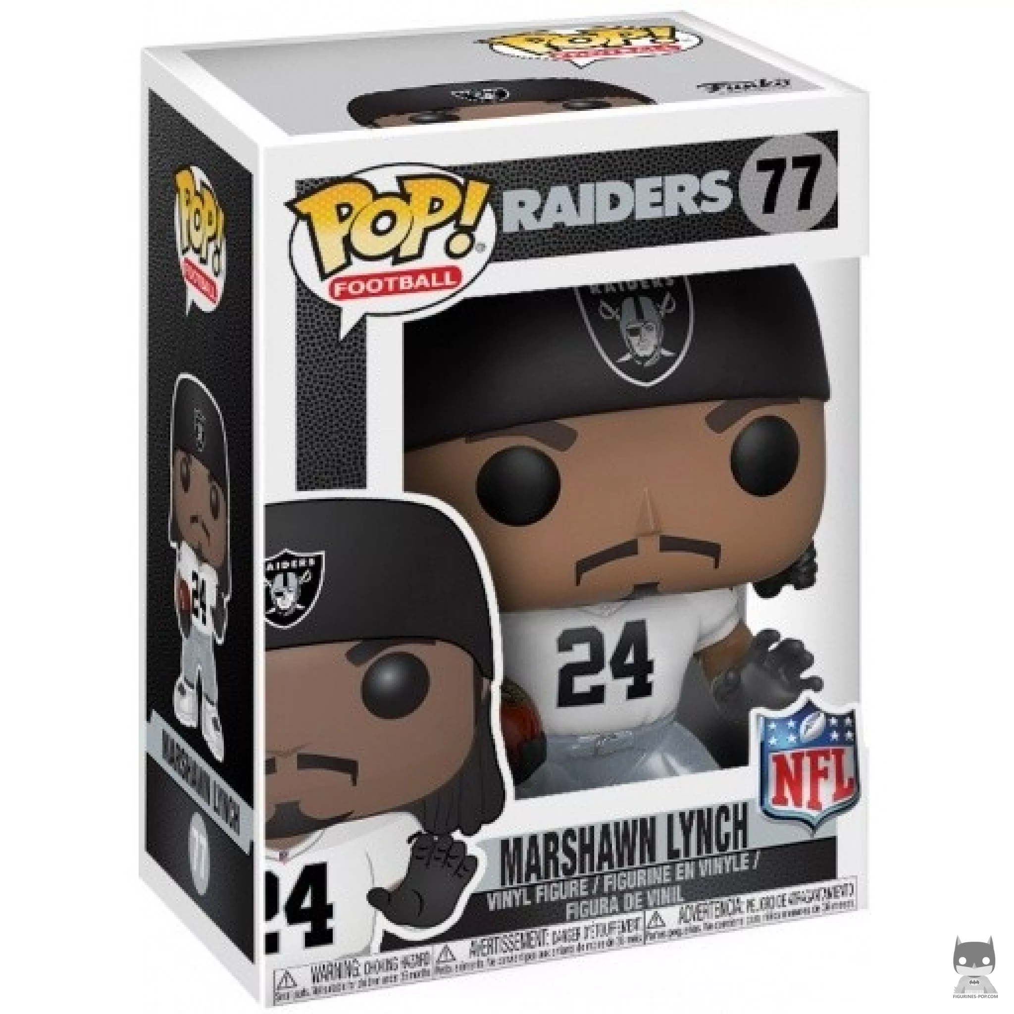 Figurine Funko POP Marshawn Lynch avec boîte