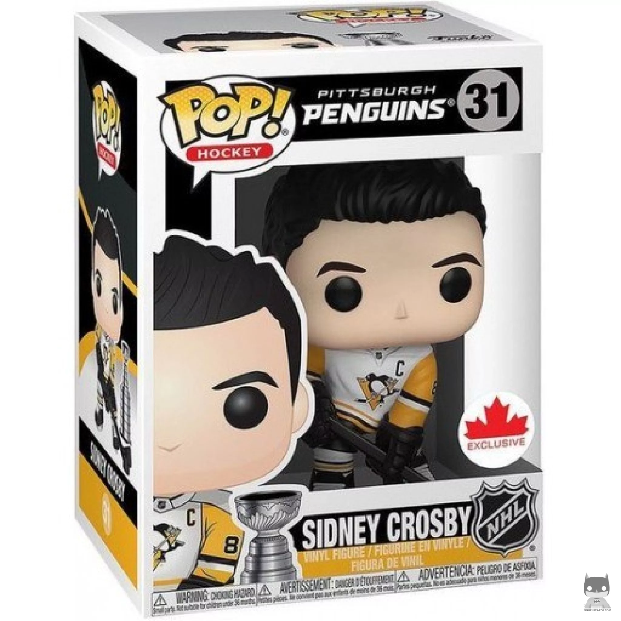 Figurine Funko POP Sidney Crosby avec boîte