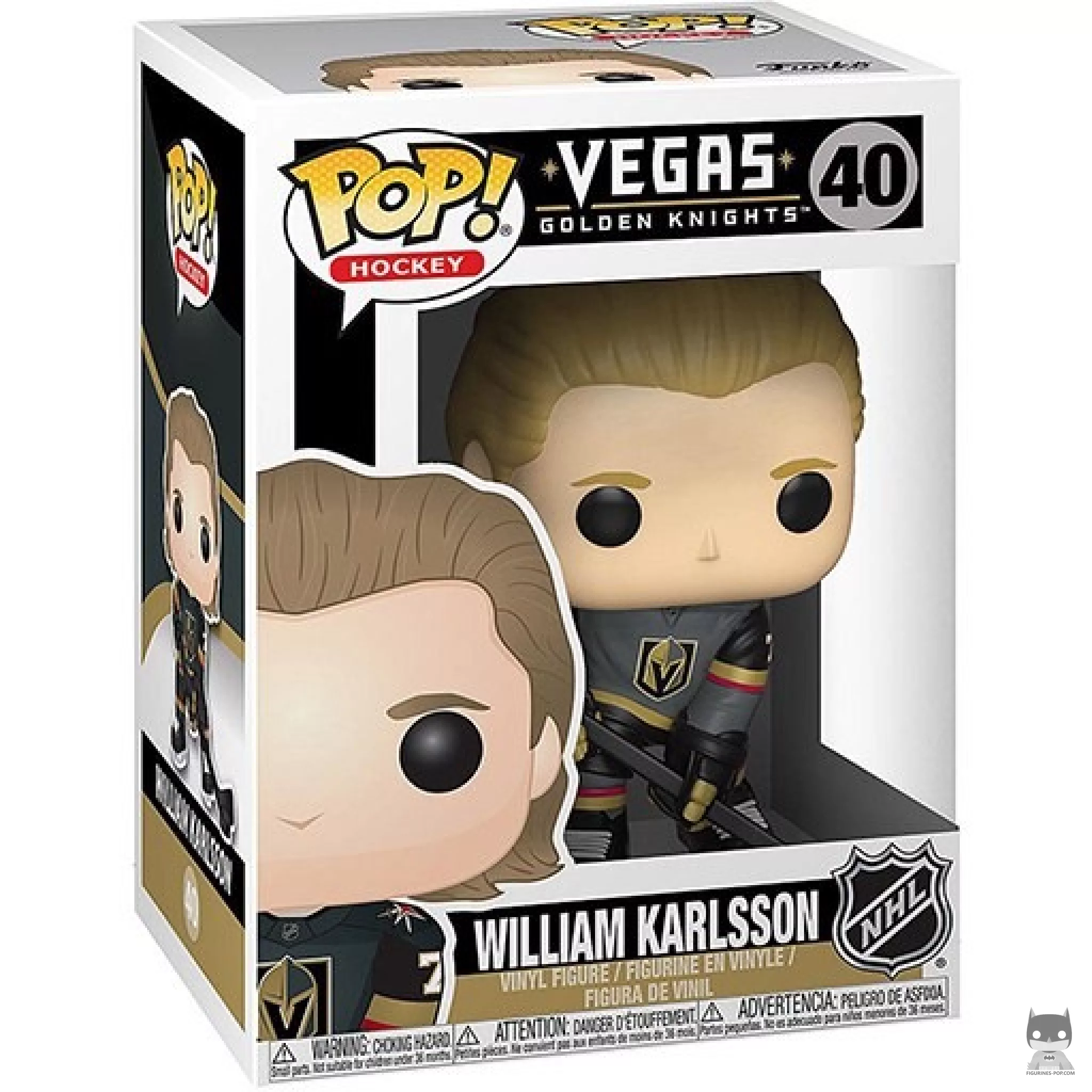 Figurine Funko POP William Karlsson avec boîte