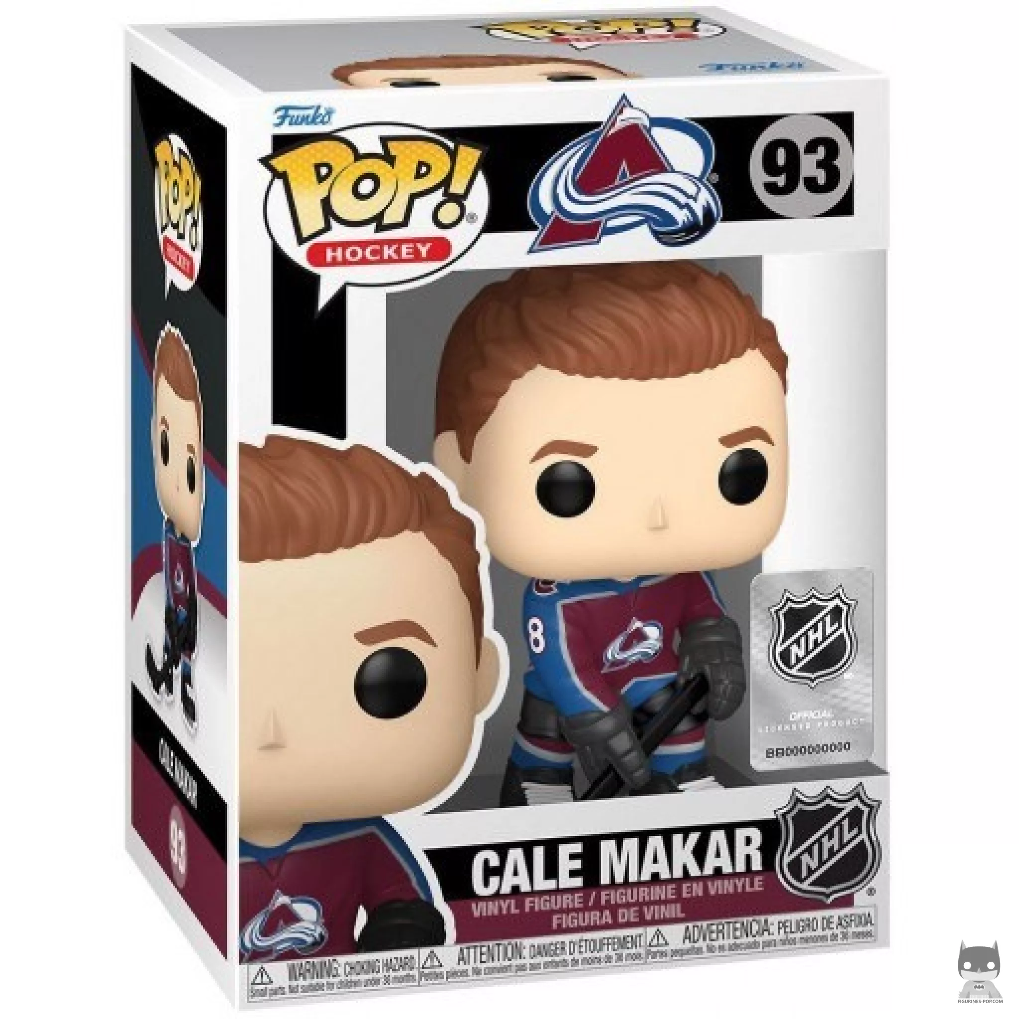 Figurine Funko POP Cale Makar avec boîte