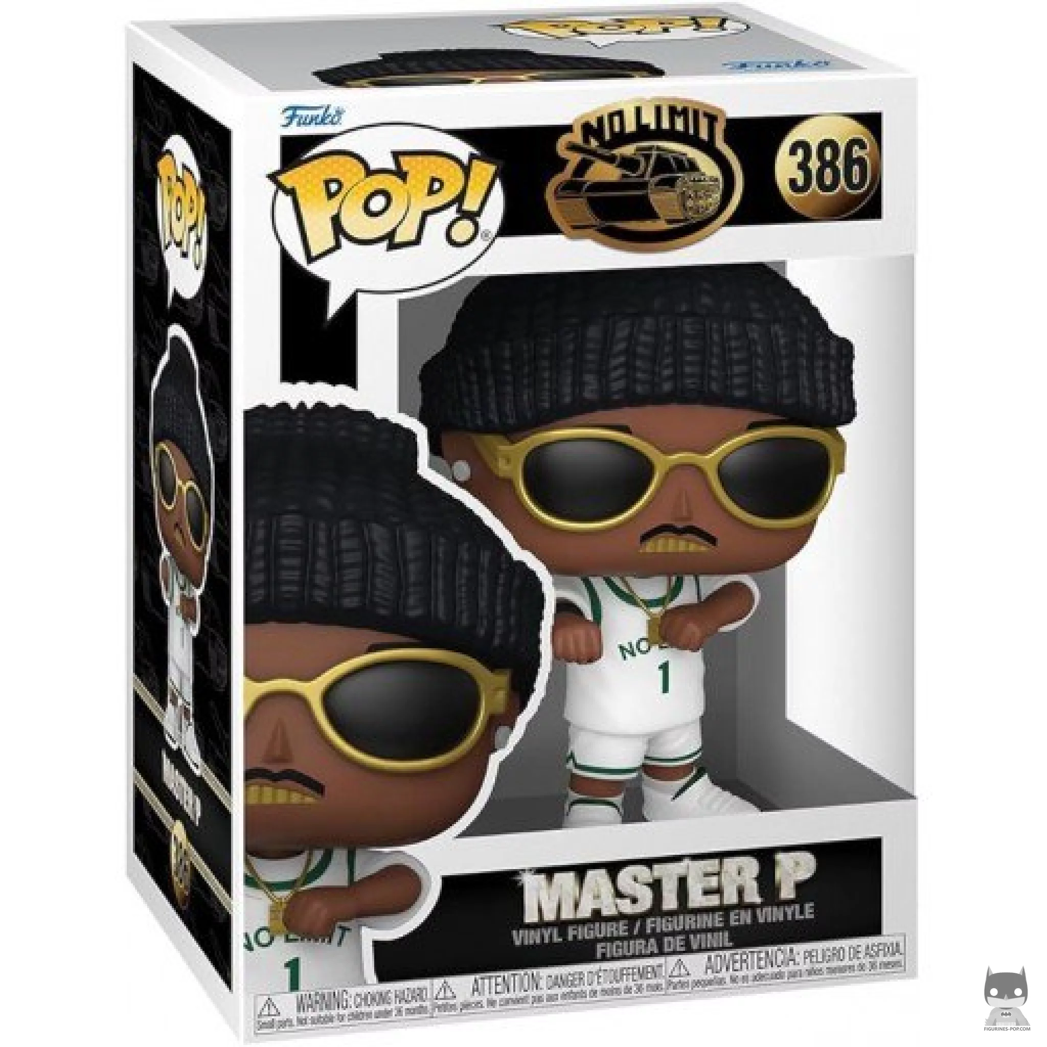 Figurine Funko POP Master P avec boîte