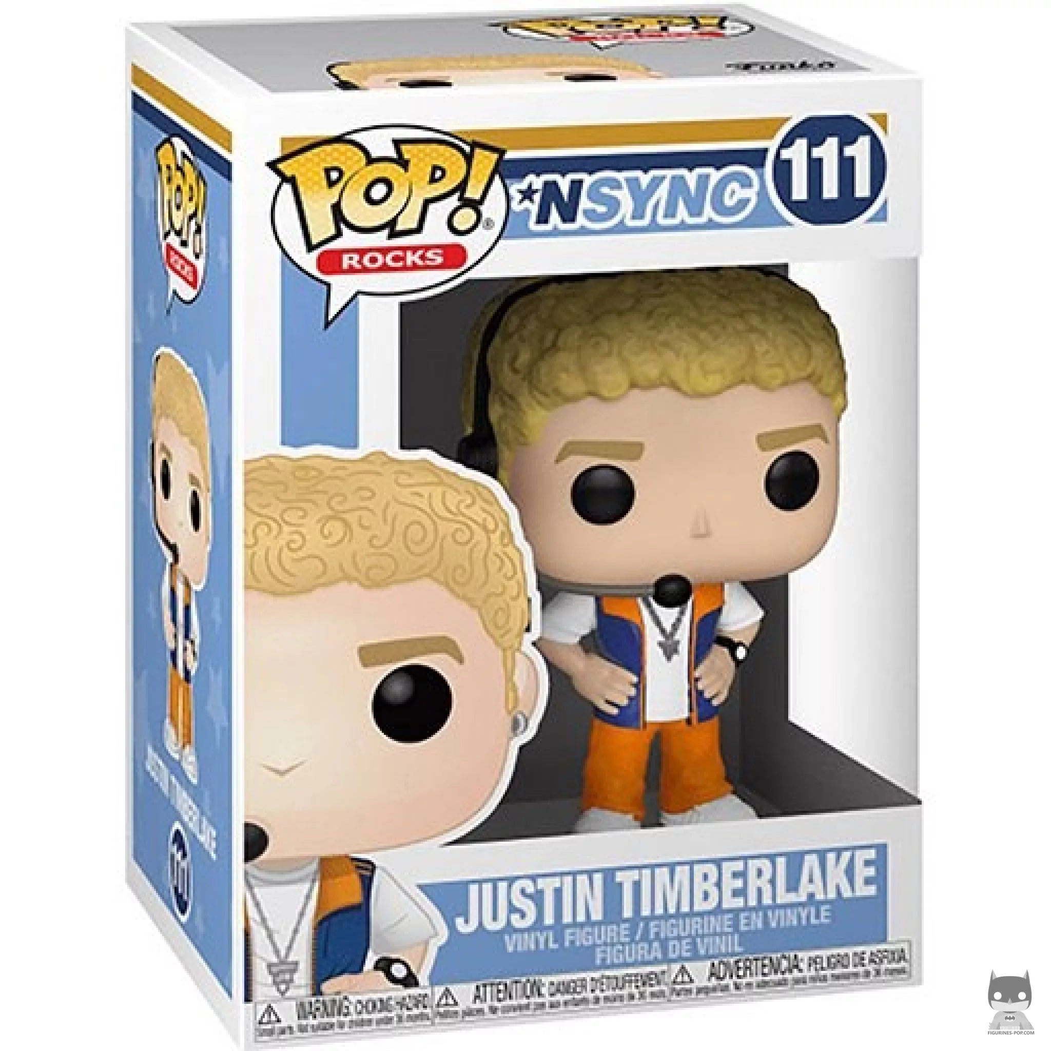 Figurine Funko POP Justin Timberlake avec boîte