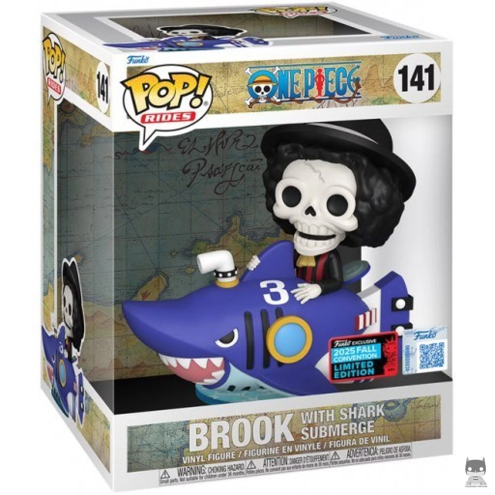 Figurine Funko POP Brook avec Shark Submerge avec boîte