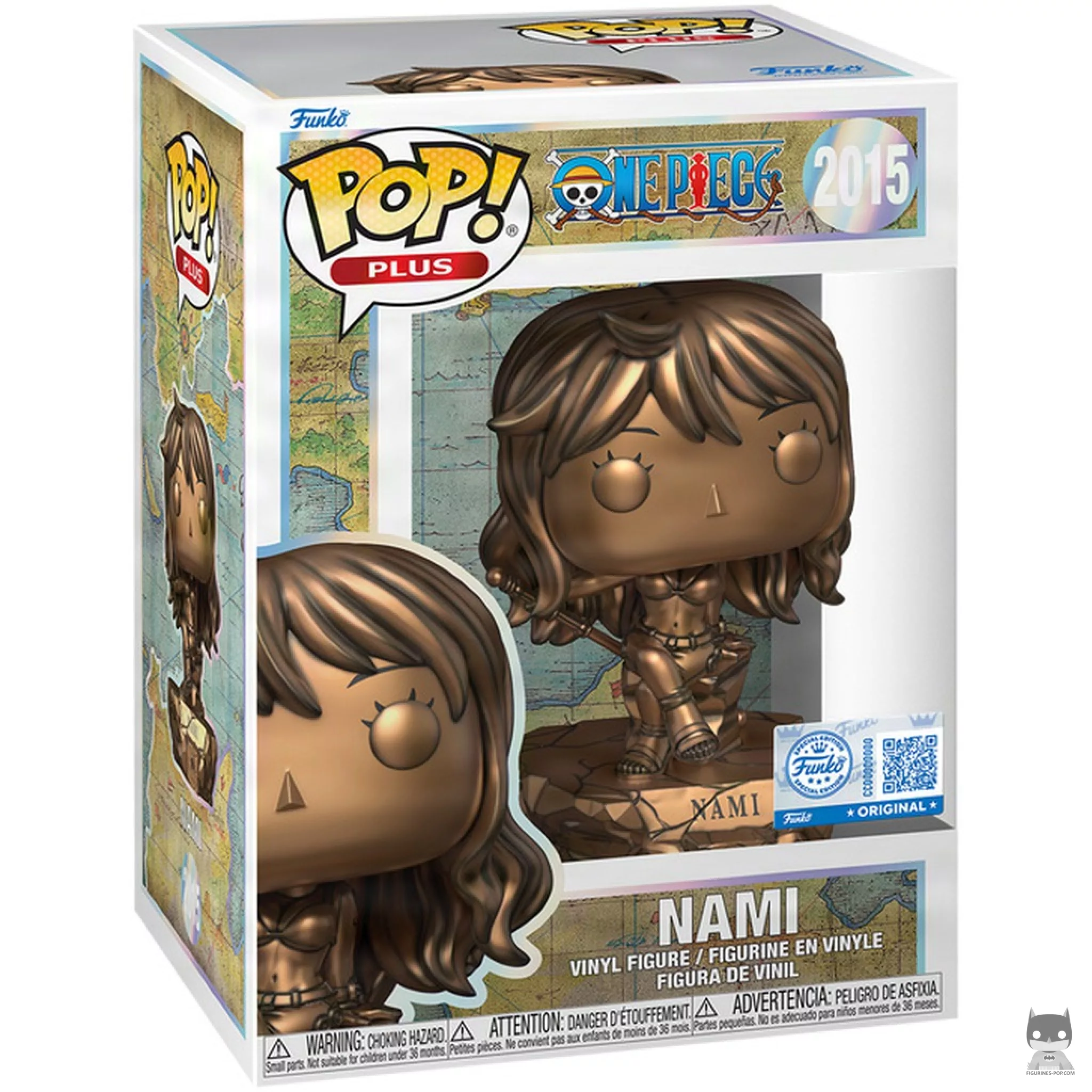 Figurine Funko POP Nami (Bronze) avec boîte