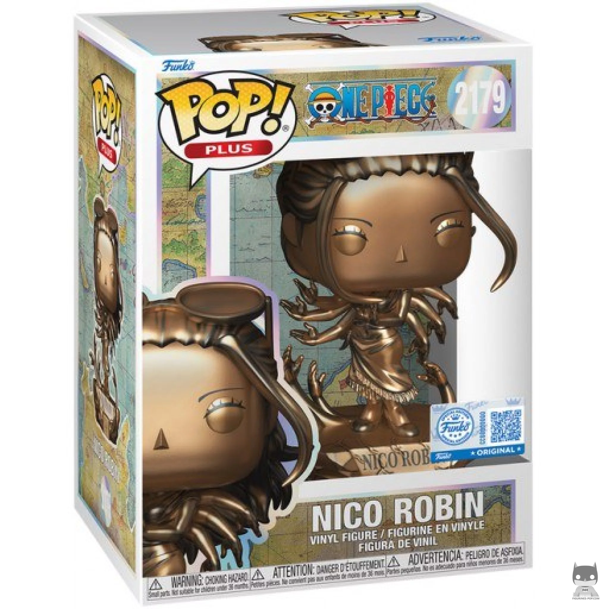Figurine Funko POP Nico Robin (Bronze) avec boîte