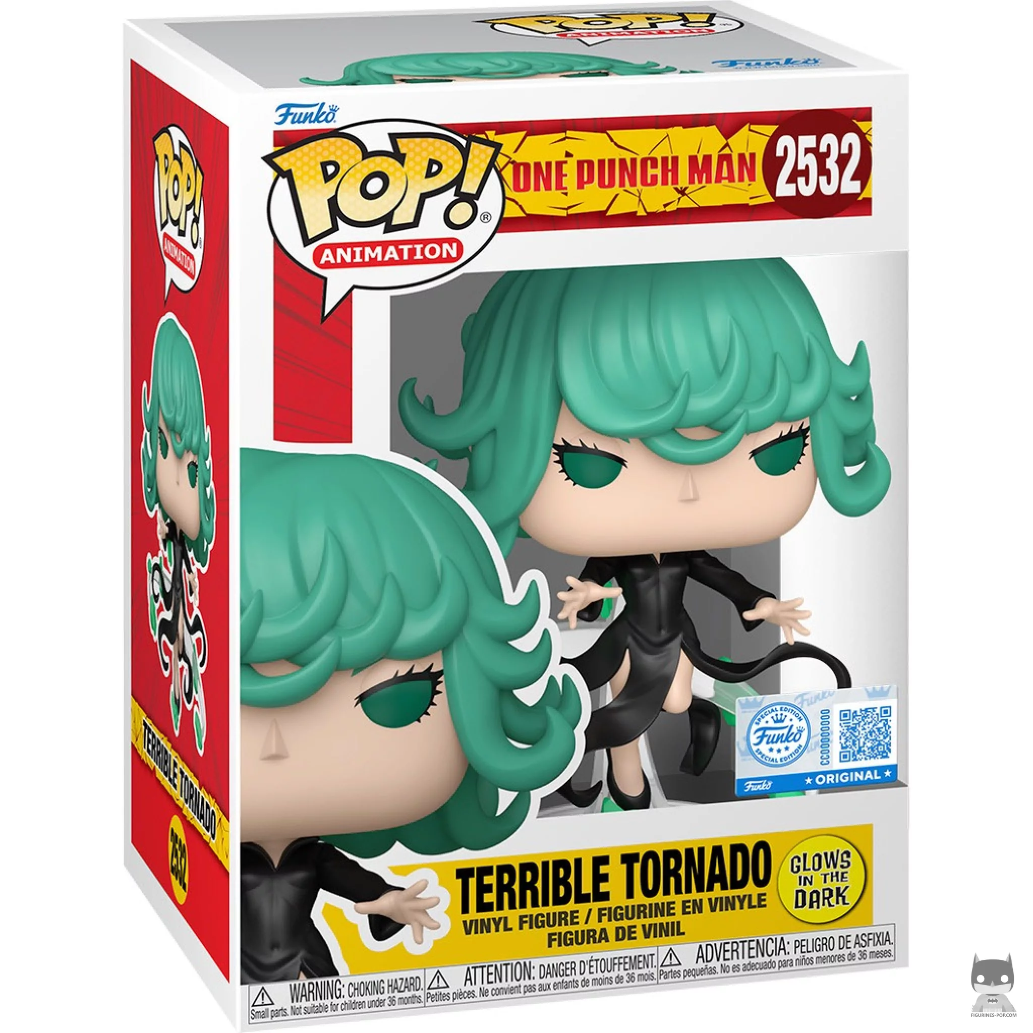 Figurine Funko POP Terrible Tornado (Glow) avec boîte