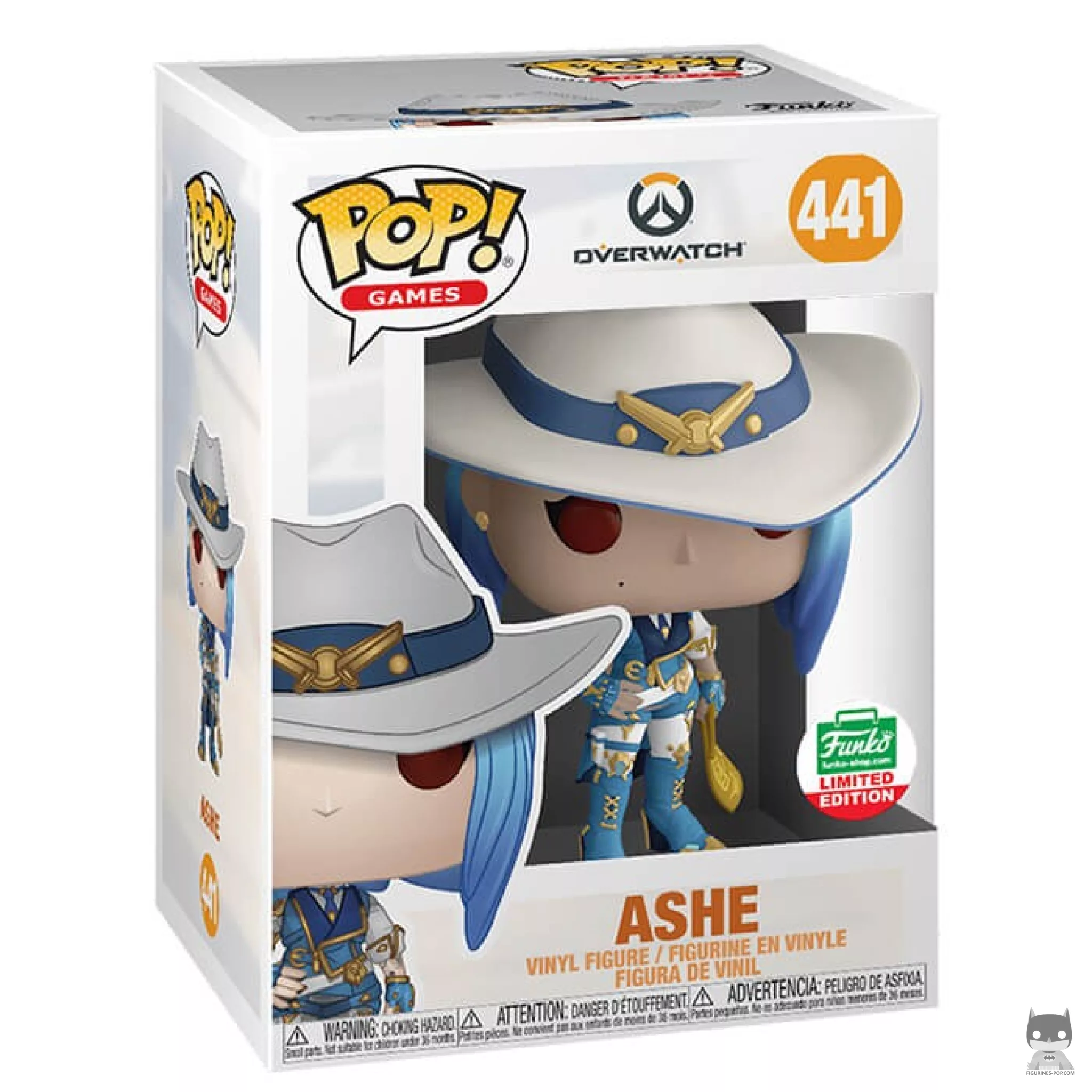 Figurine Funko POP Ashe (Skin Féérie Hivernale) avec boîte