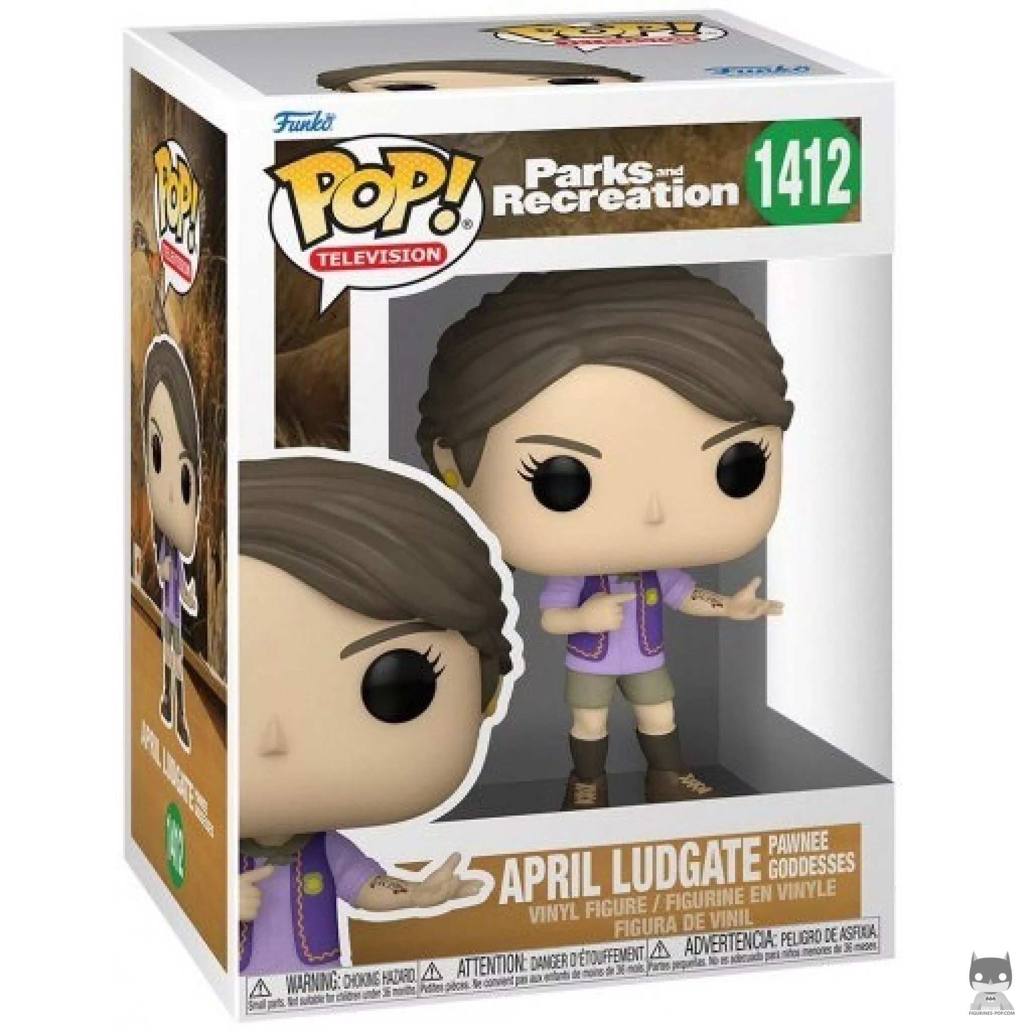 Figurine Funko POP April Ludgate (Pawnee Goddesses) avec boîte