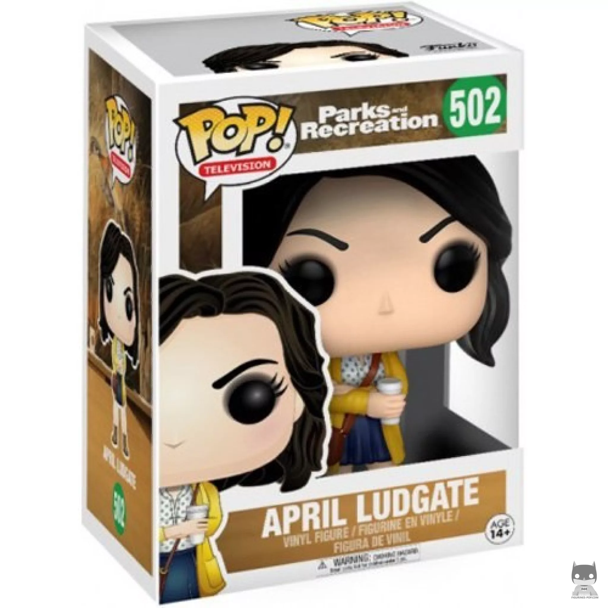 Figurine Funko POP April Ludgate avec boîte