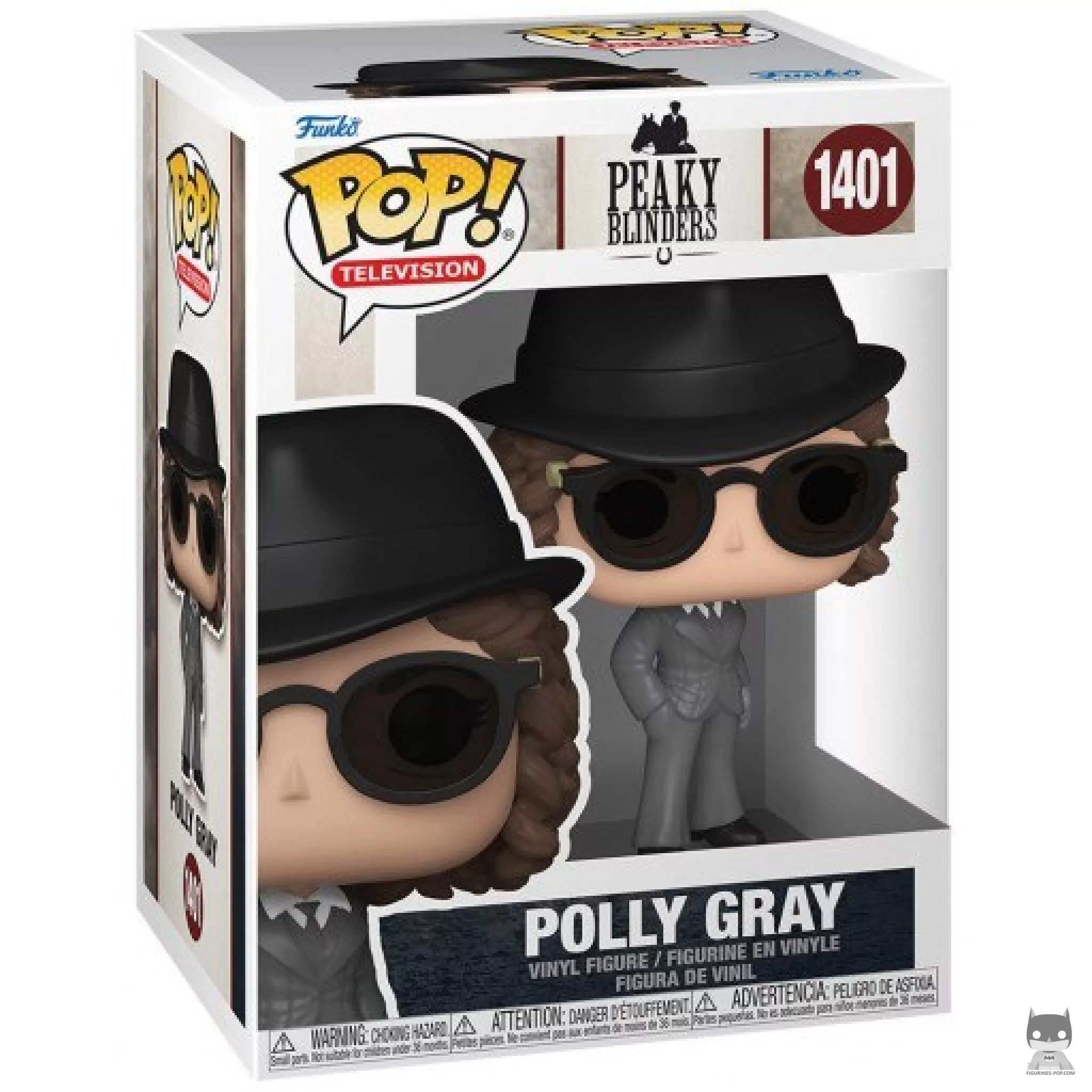 Figurine Funko POP Polly Gray avec boîte