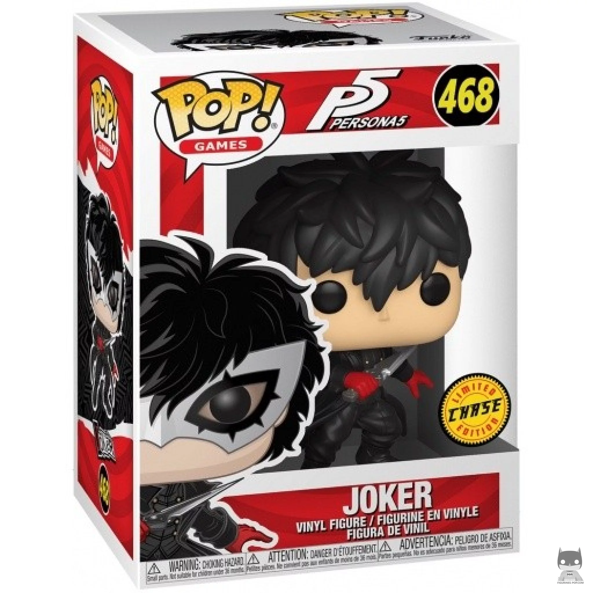 Figurine Funko POP Joker (Chase) avec boîte