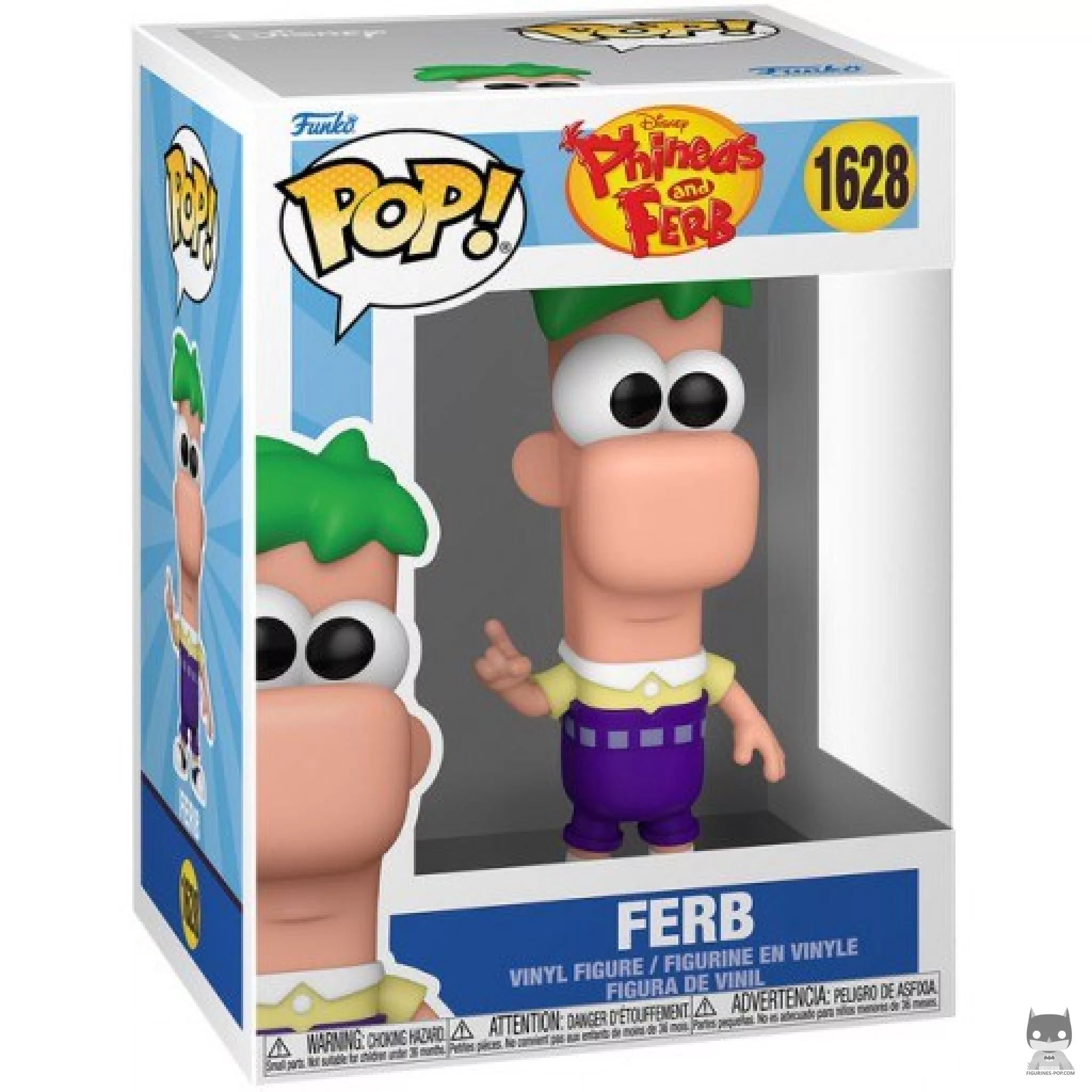 Figurine Funko POP Ferb avec boîte