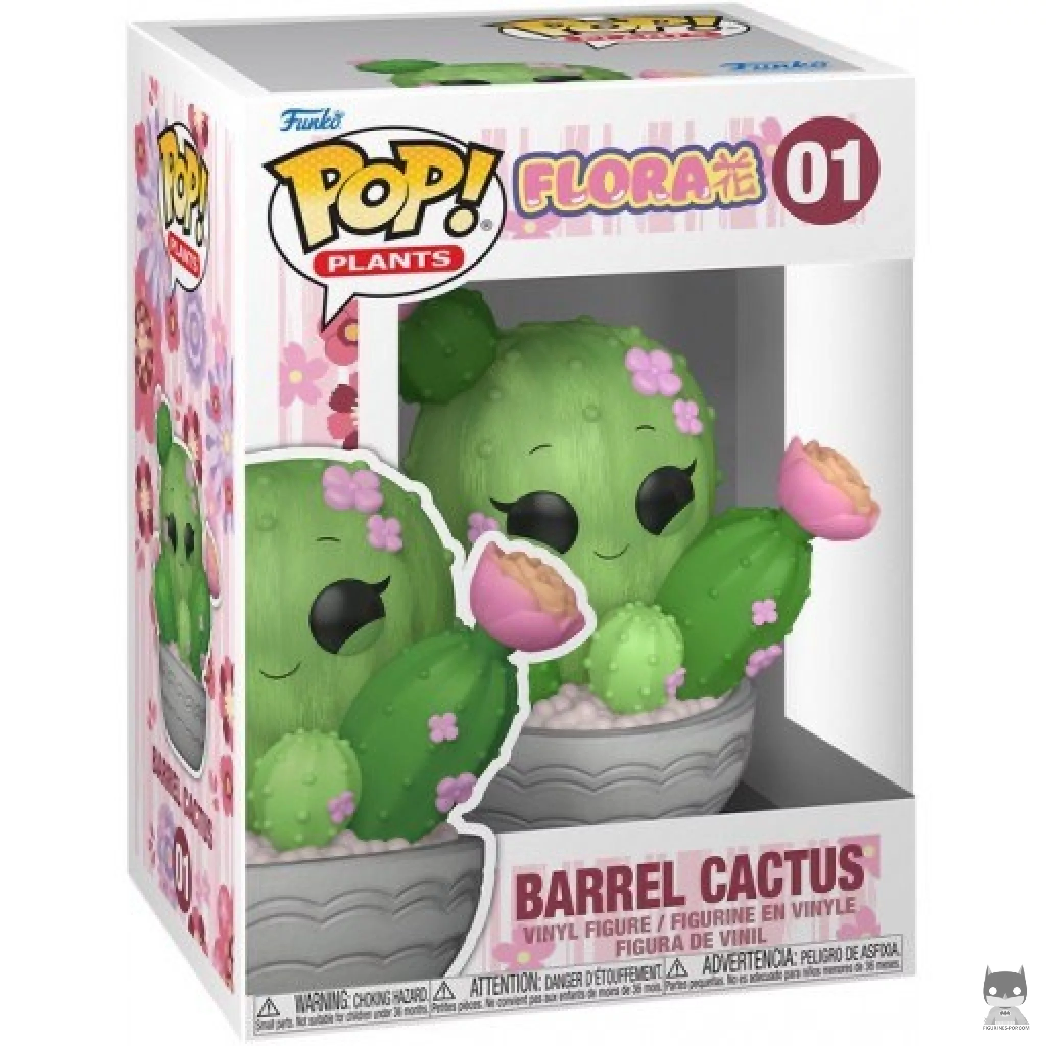 Figurine Funko POP Cactus Baril avec boîte