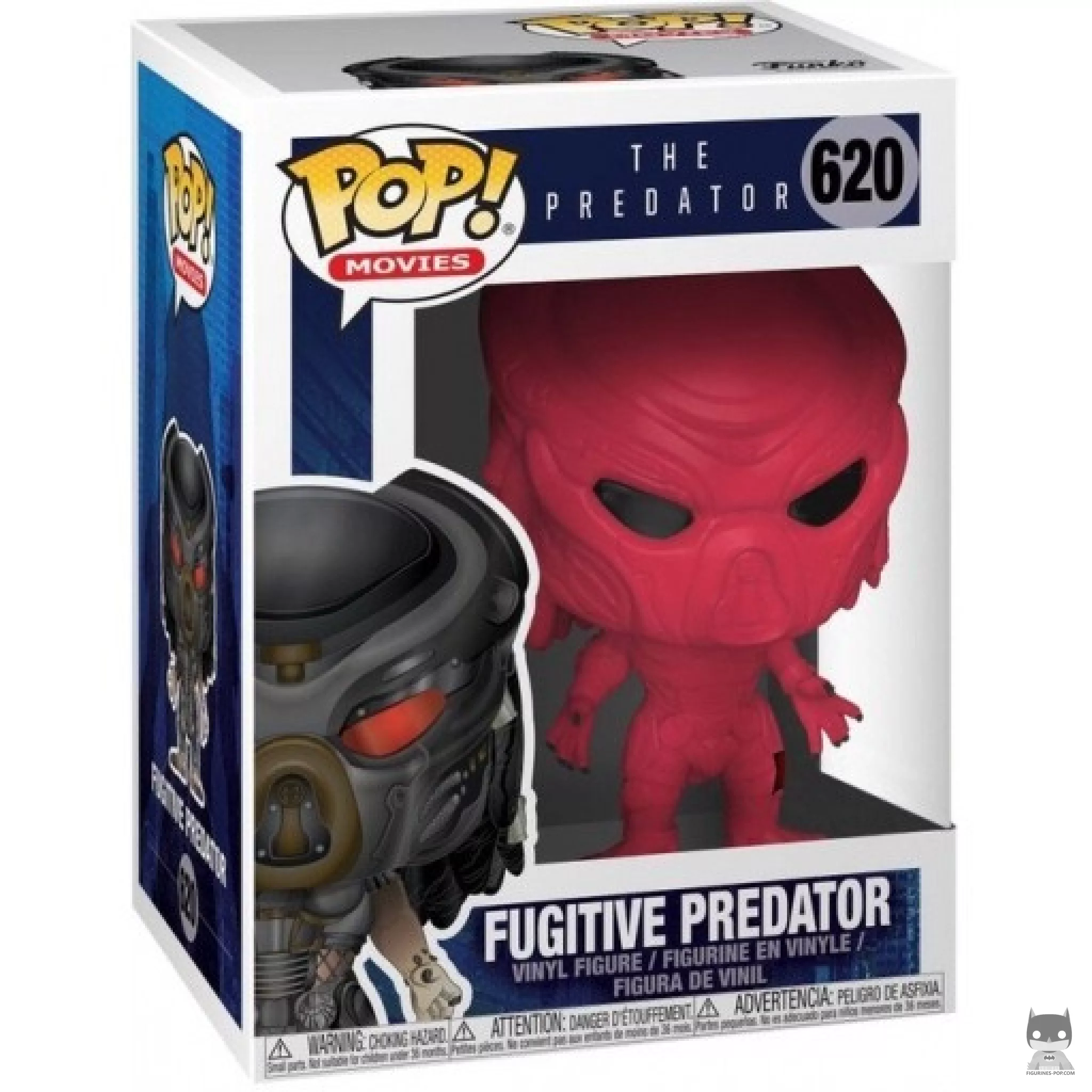 Figurine Funko POP Fugitive Predator (Rouge) avec boîte