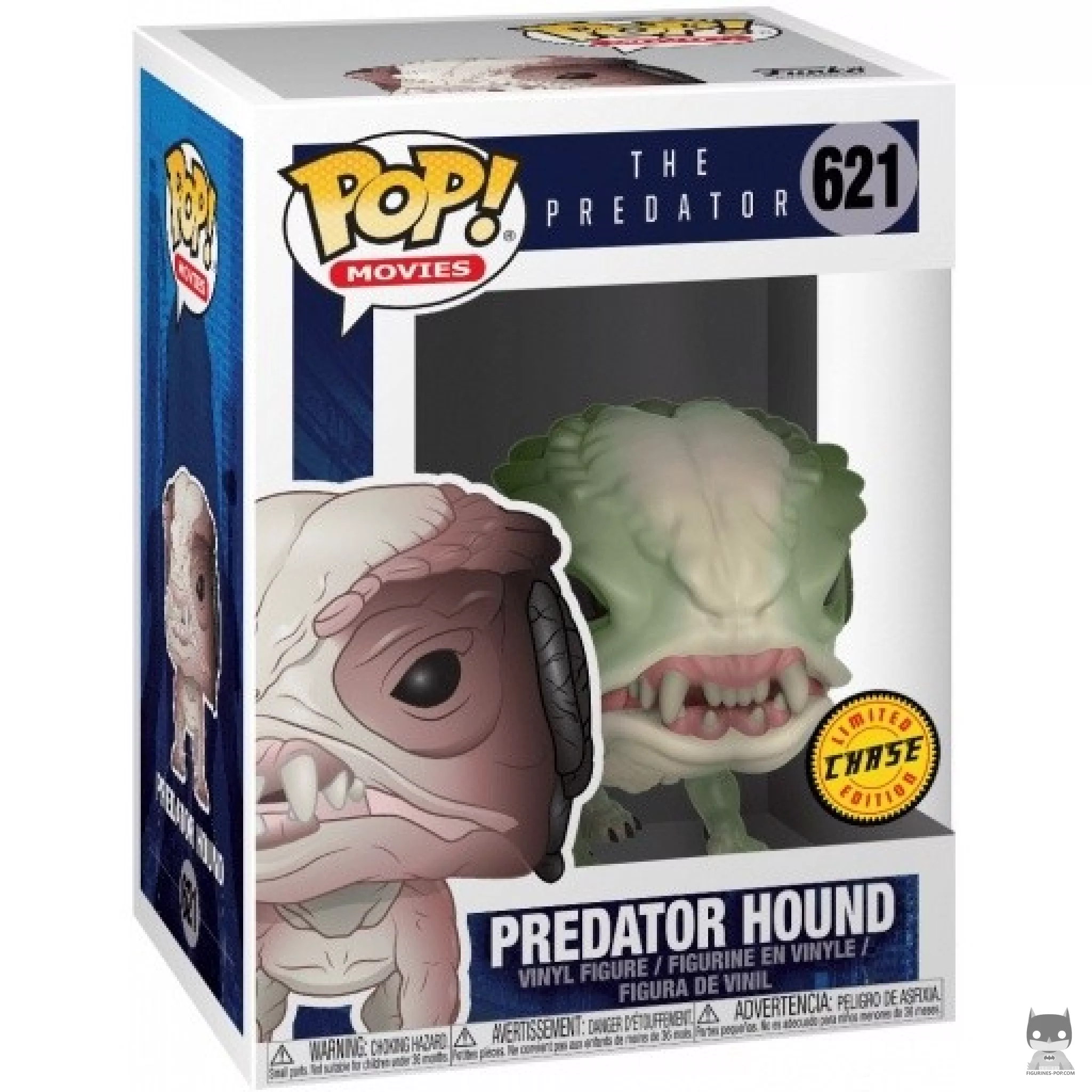 Figurine Funko POP Chien Predator (Chase) avec boîte