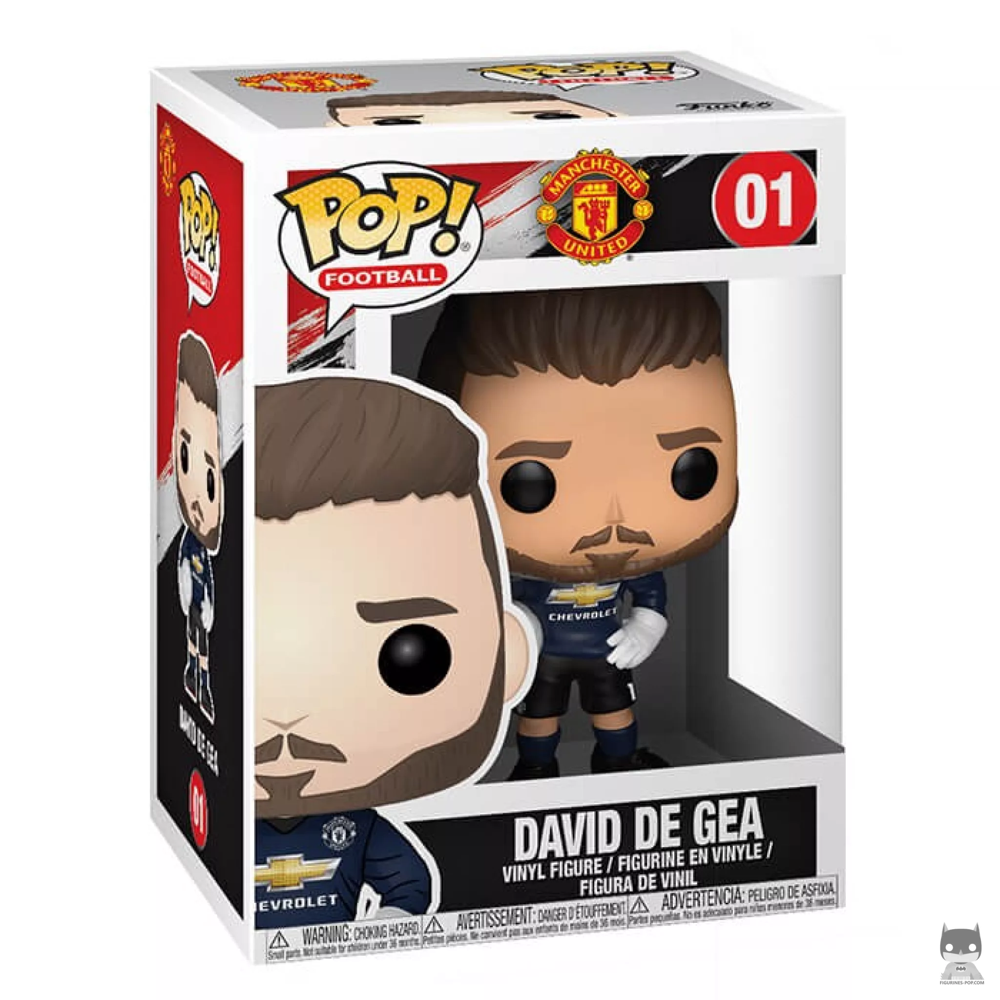 Figurine Funko POP David de Gea (Manchester United) avec boîte