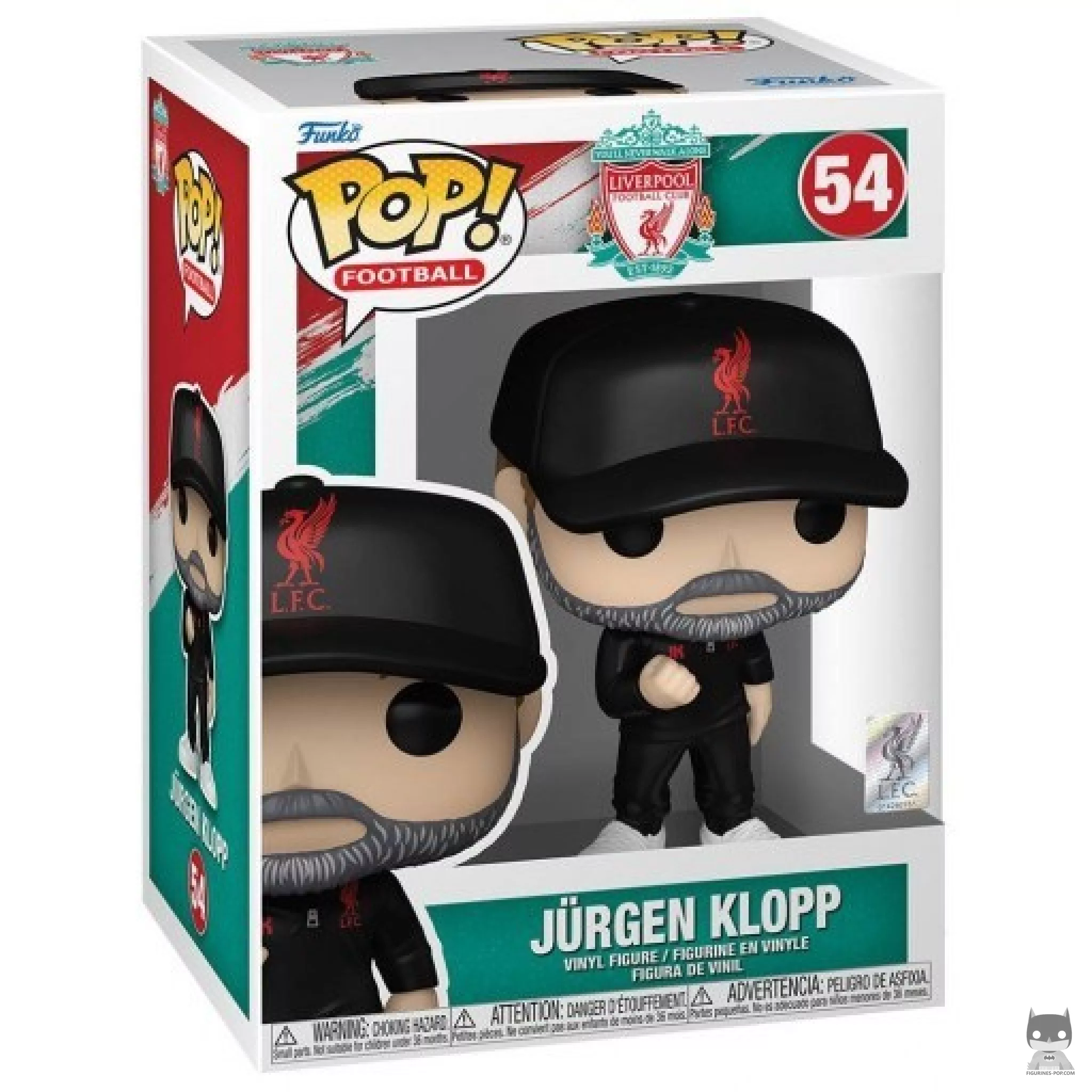 Figurine Funko POP Jürgen Klopp (Liverpool) avec boîte