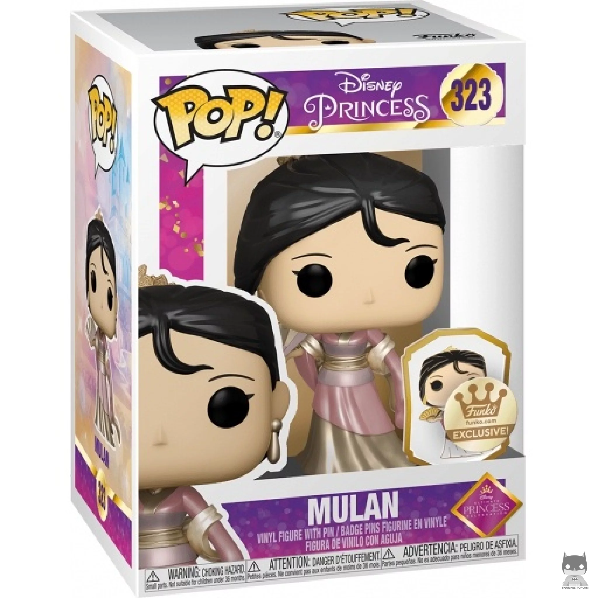 Figurine Funko POP Mulan avec boîte