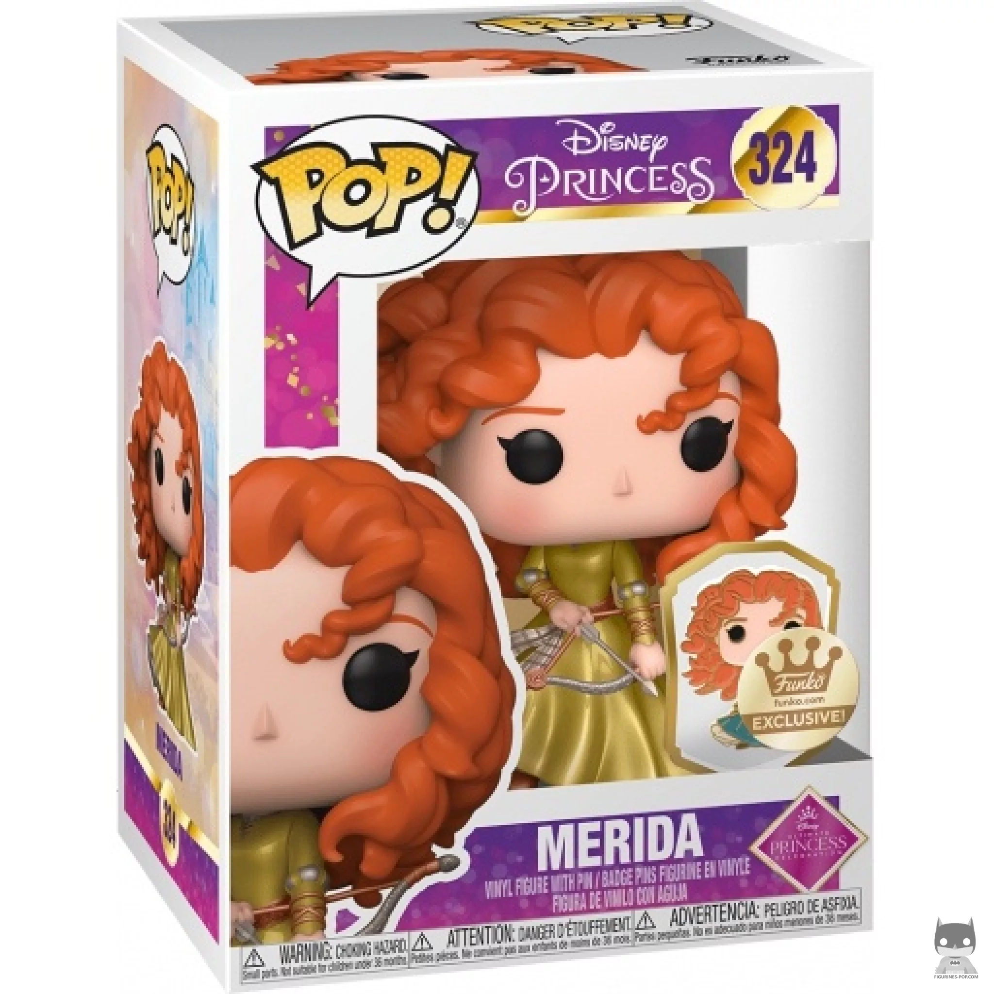Figurine Funko POP Mérida avec boîte