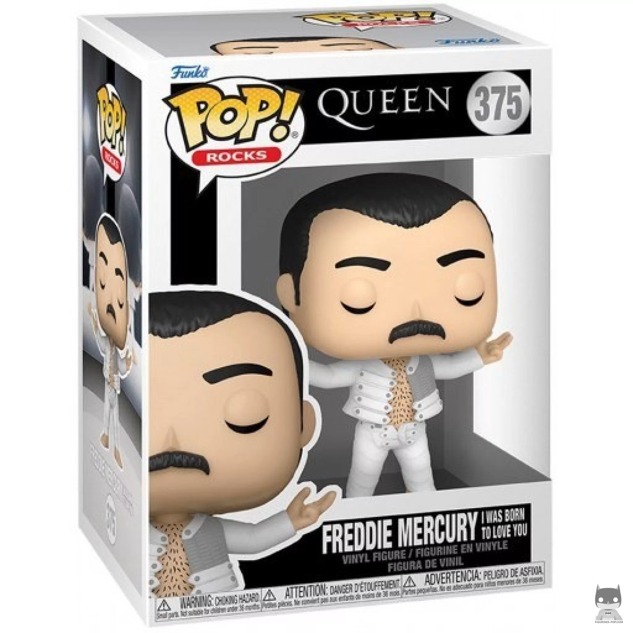 Figurine Funko POP Freddie Mercury (I Was Born To Love You) avec boîte
