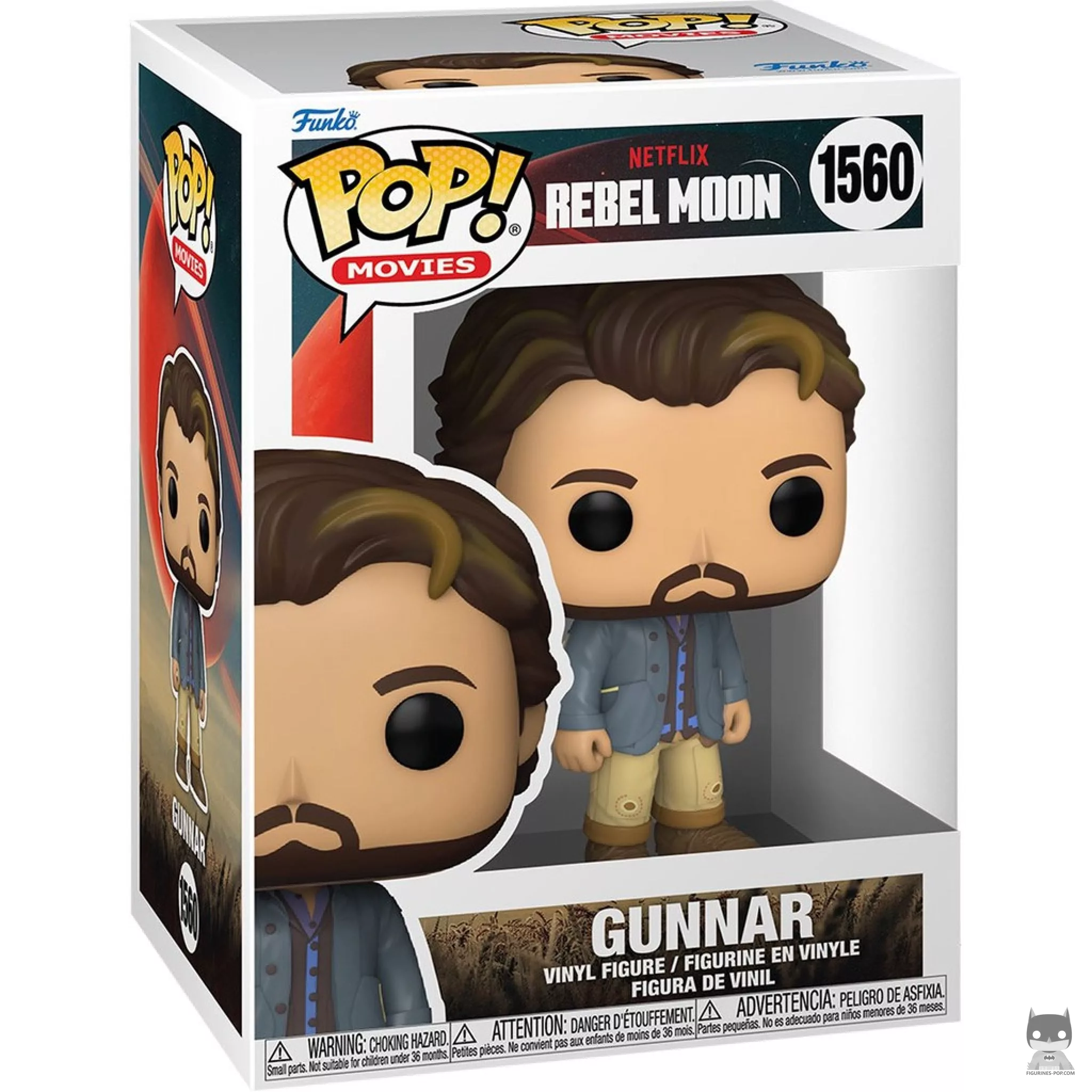 Figurine Funko POP Gunnar avec boîte