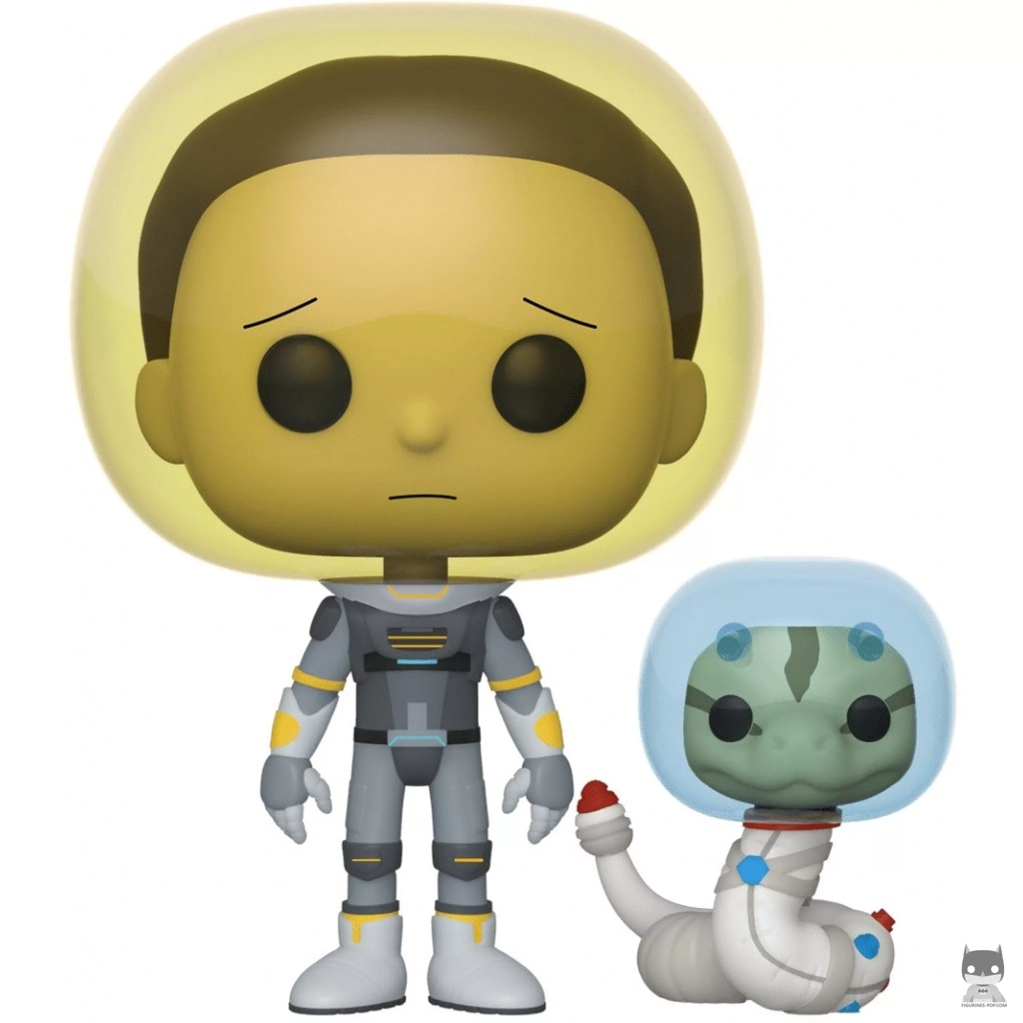 Figurine Funko POP Morty Cosmonaute avec Serpent (Rick et Morty)